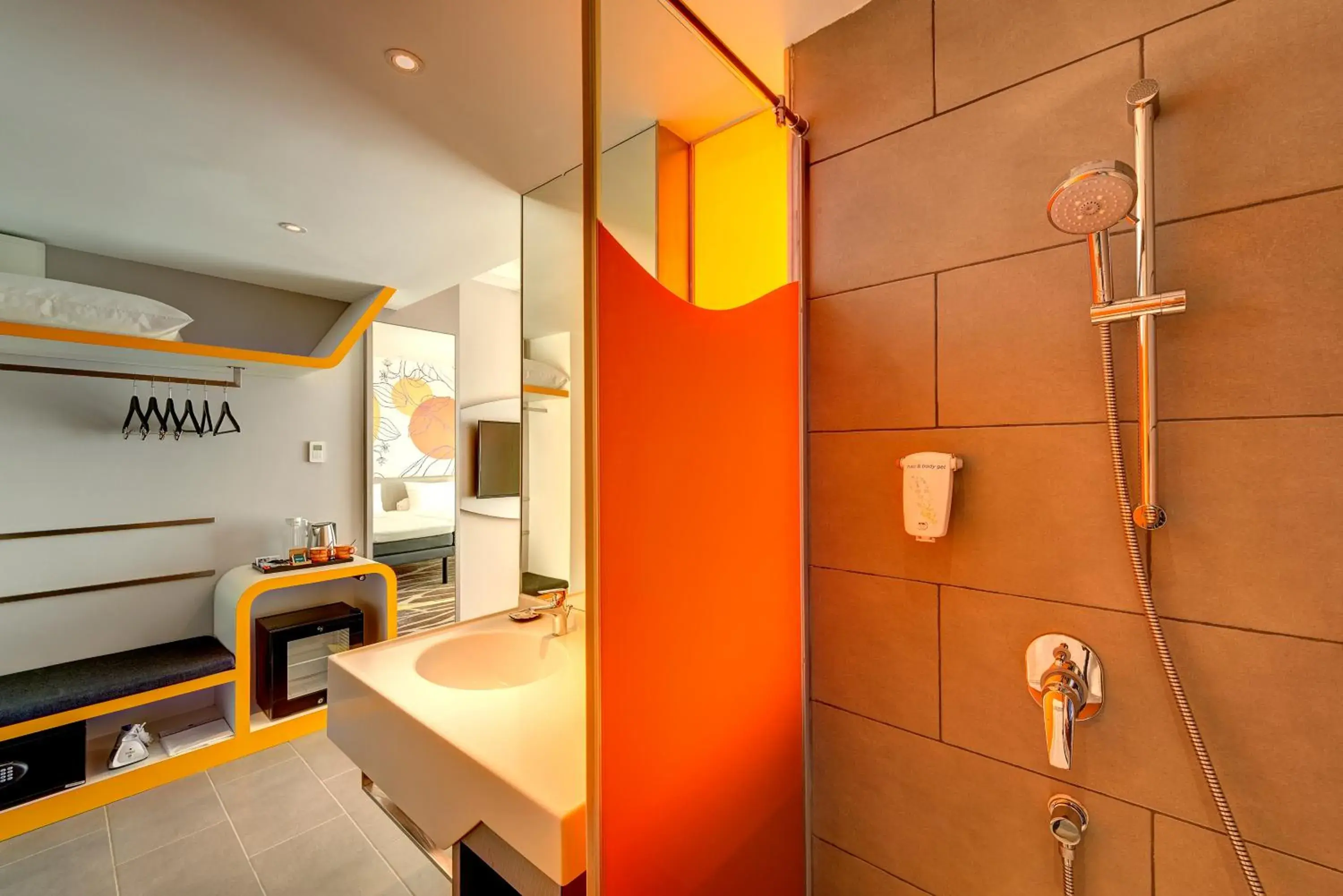 Bathroom in ibis Styles Johor Iskandar Puteri