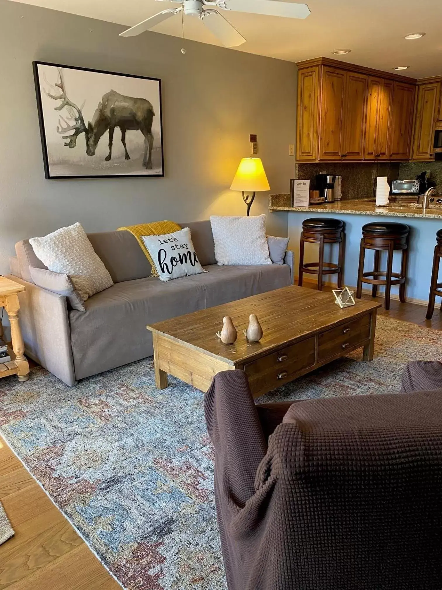 Living room, Seating Area in Simba Run Vail Condominiums