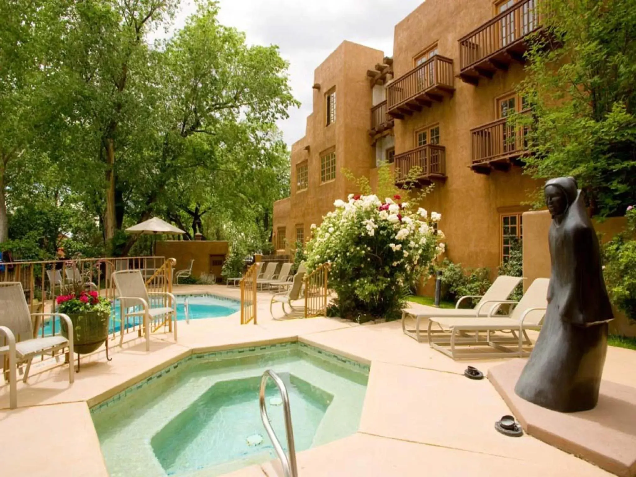 Swimming pool, Property Building in The Hacienda & Spa