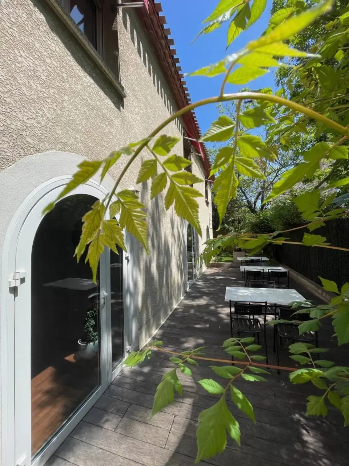 Balcony/Terrace in Hôtel Ulysse Montpellier Centre