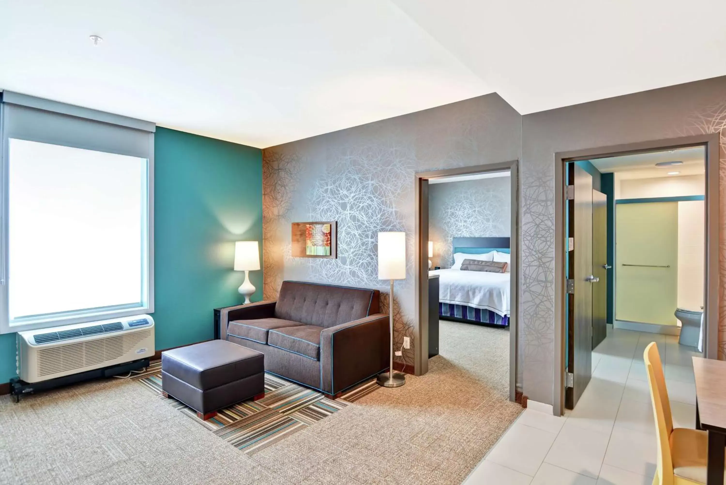 Living room, Bed in Home2 Suites By Hilton Meridian Living room, Bed in Home2 Suites By Hilton Meridian
