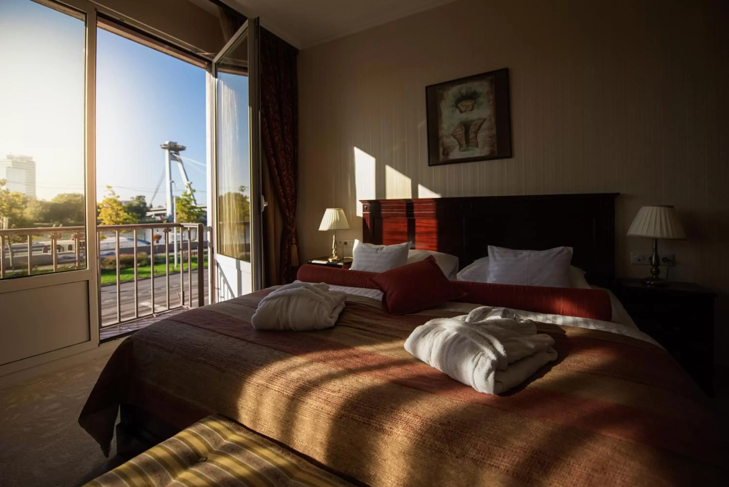 Photo of the whole room, Bed in Hotel Devín