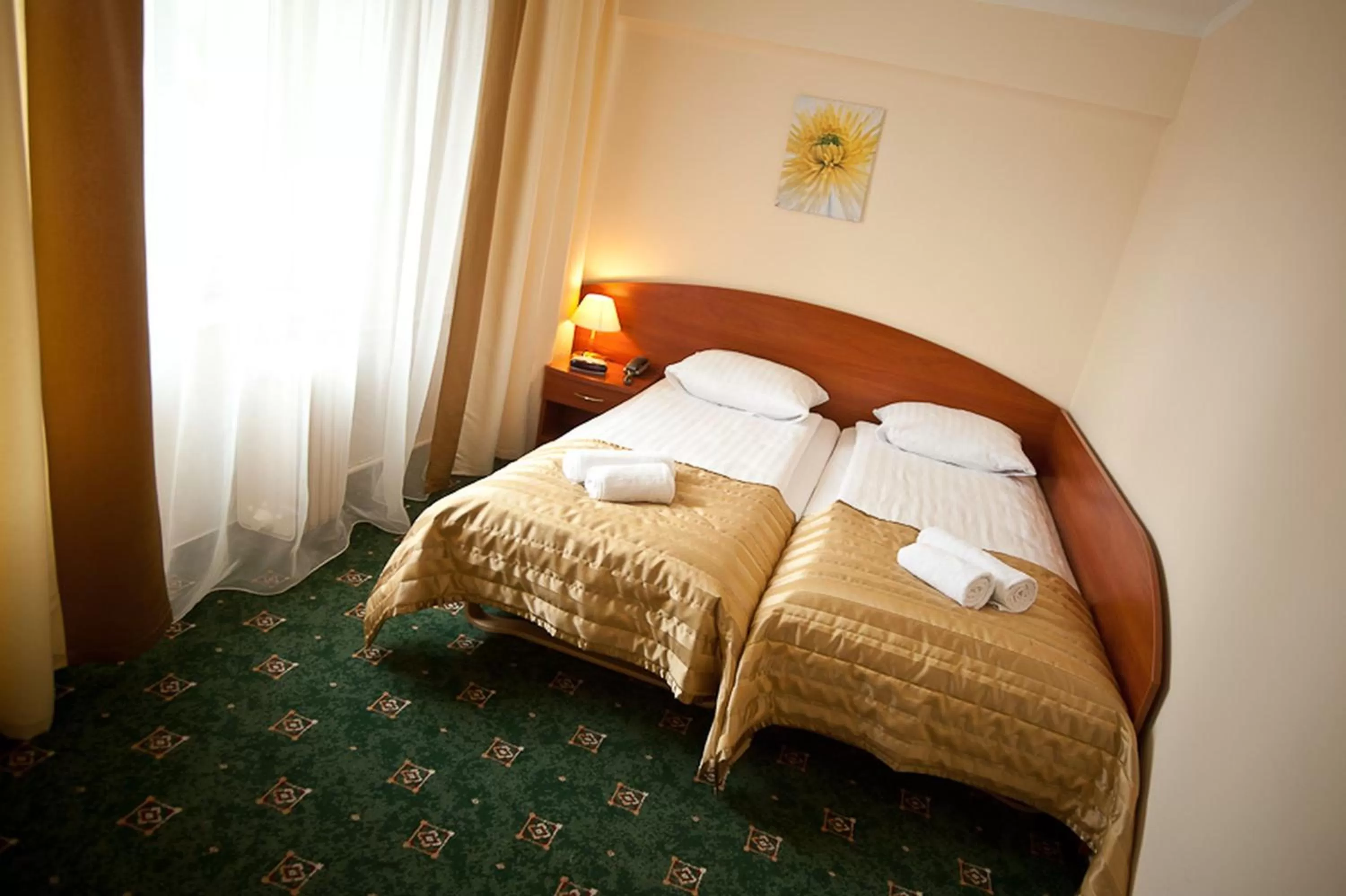 Decorative detail, Bed in Złoty Lin