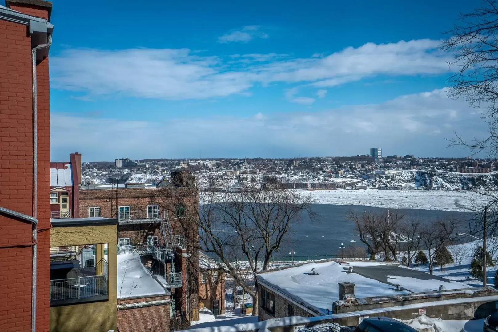 River view, Winter in Manoir Sur le Cap