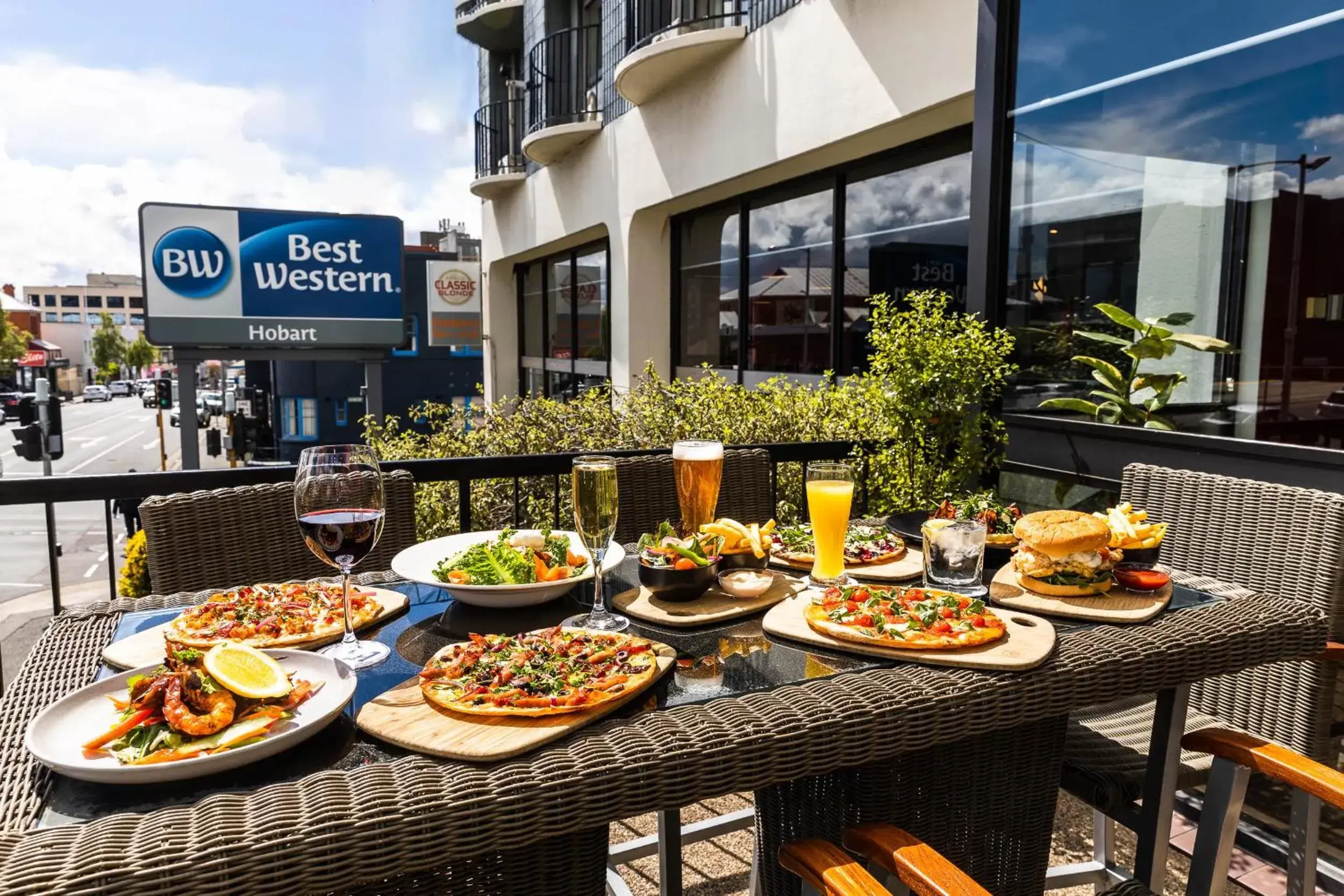 Food close-up in Best Western Hobart