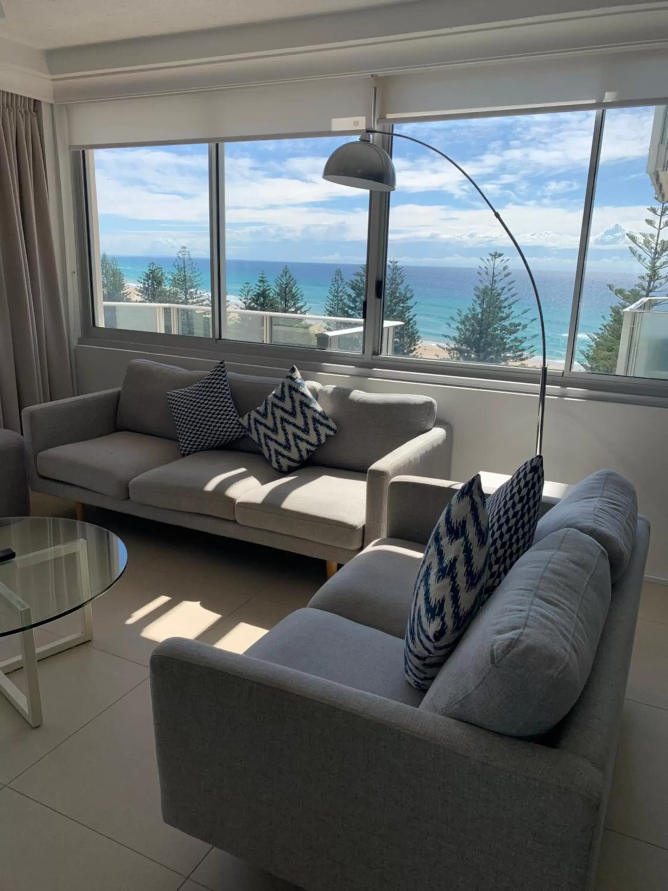 Living room, Seating Area in Pacific Regis Beachfront Holiday Apartments