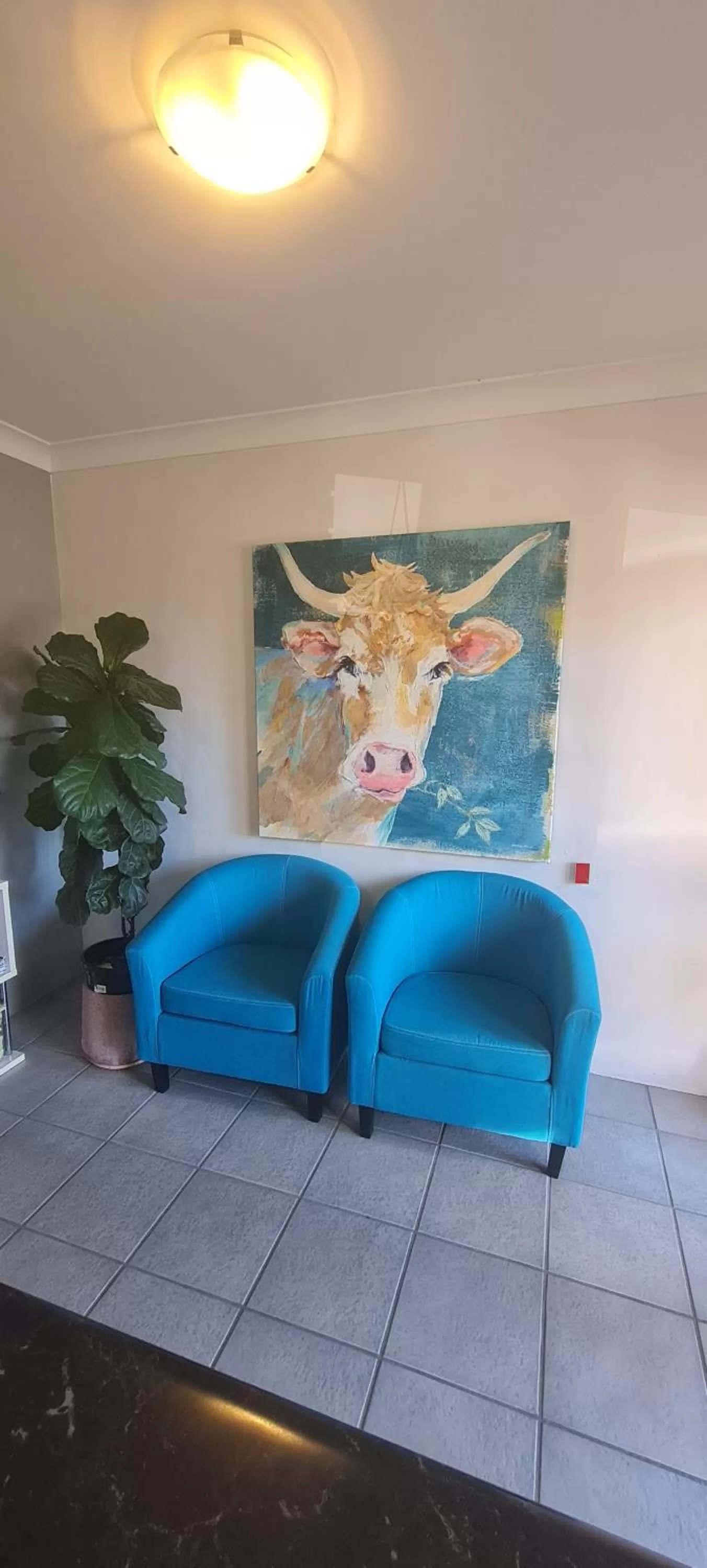 Lobby or reception in Golf Links Motel