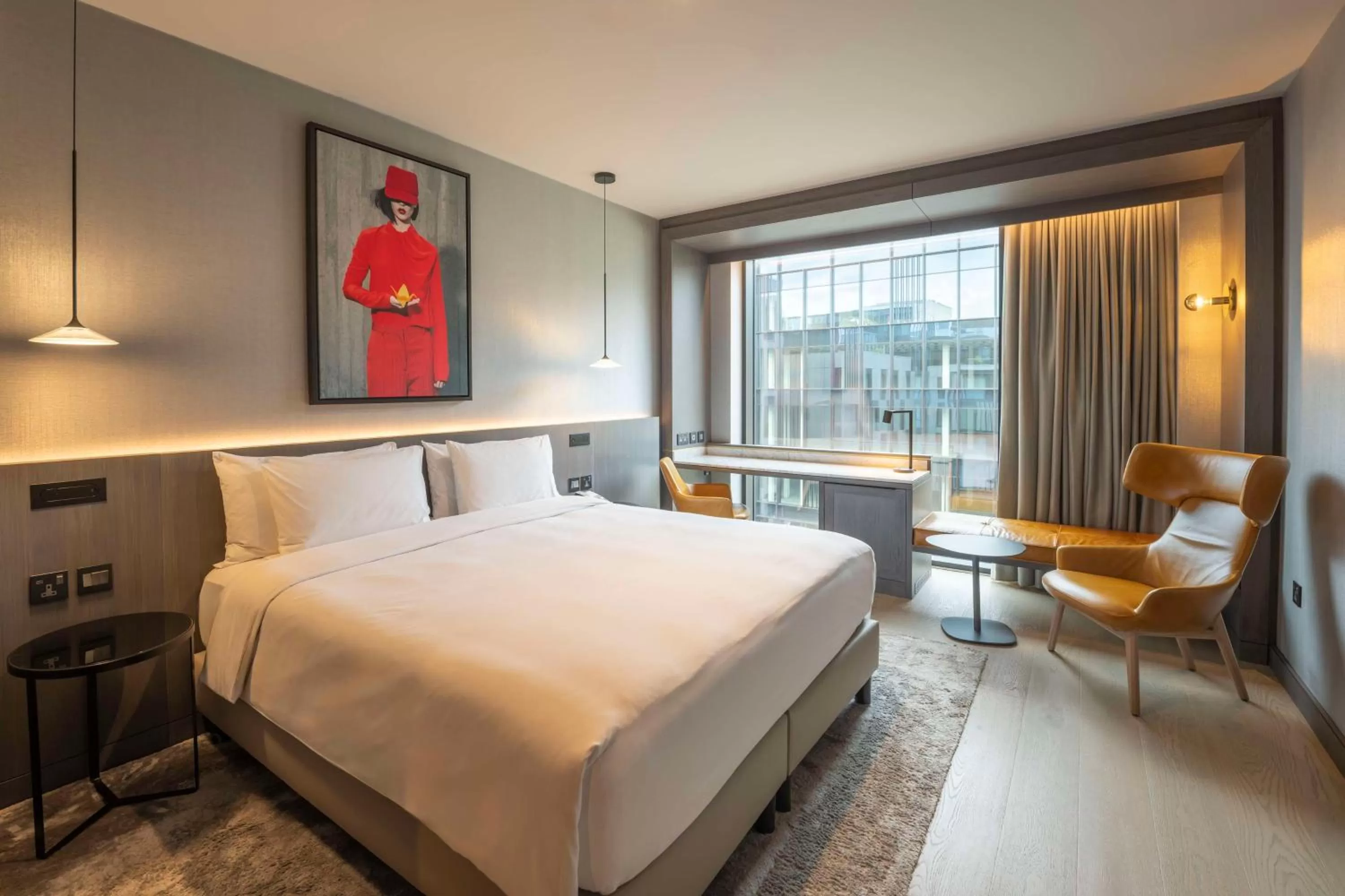 Bed in Radisson Blu Royal Hotel Dublin