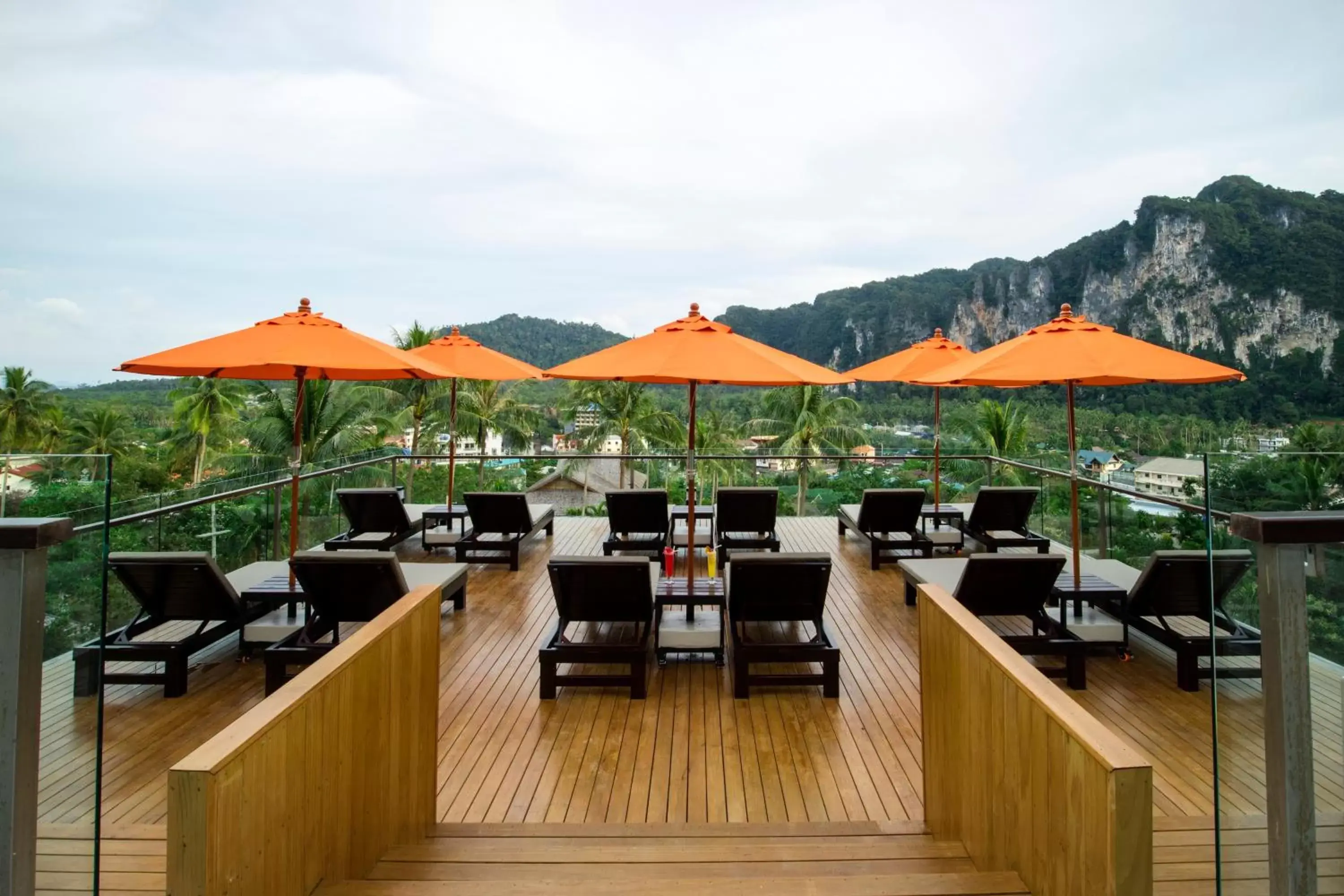 Balcony/Terrace, Restaurant/Places to Eat in Aonang Phu Pi Maan Resort & Spa - SHA Extra Plus