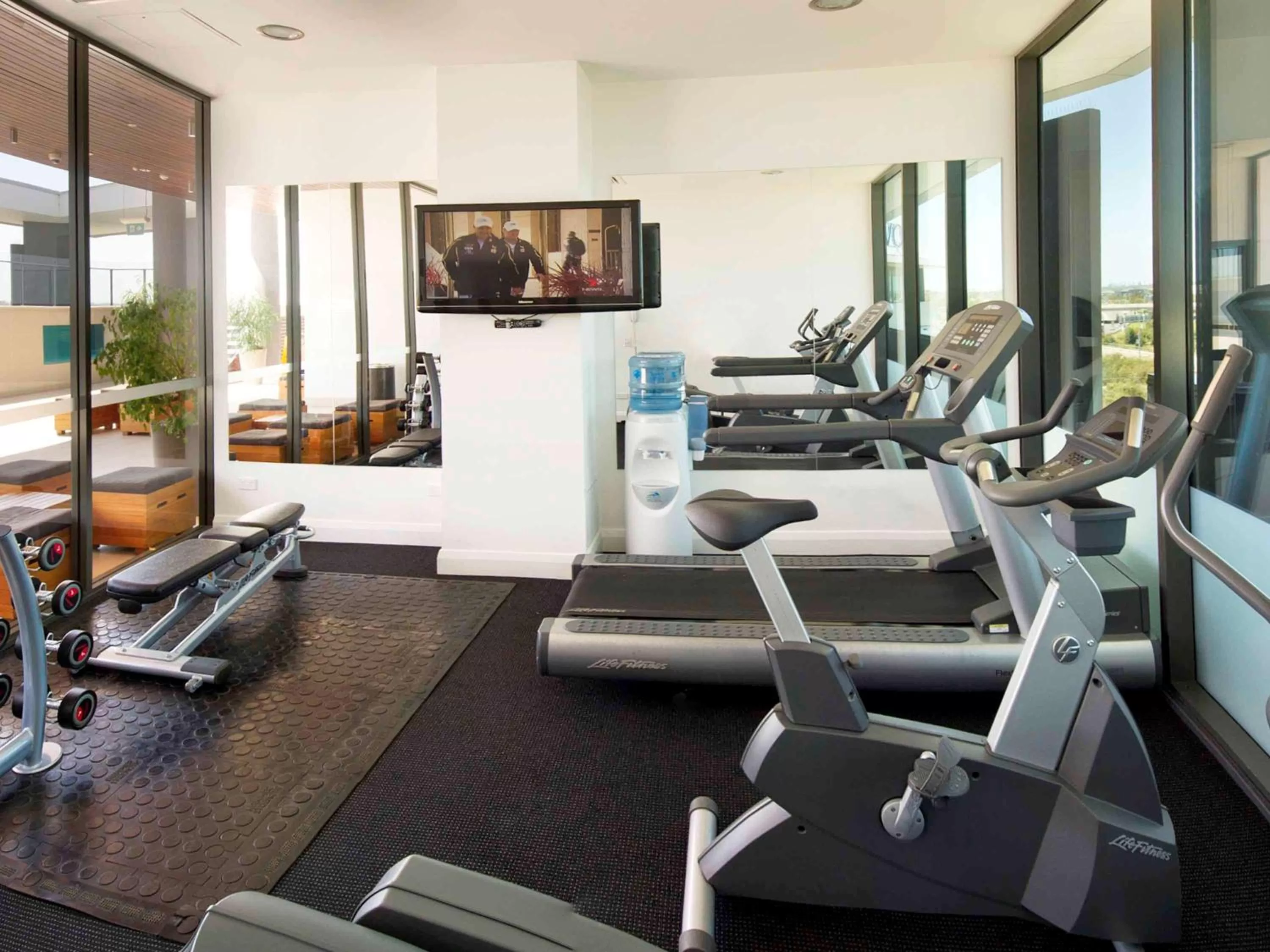 On site in Novotel Brisbane Airport