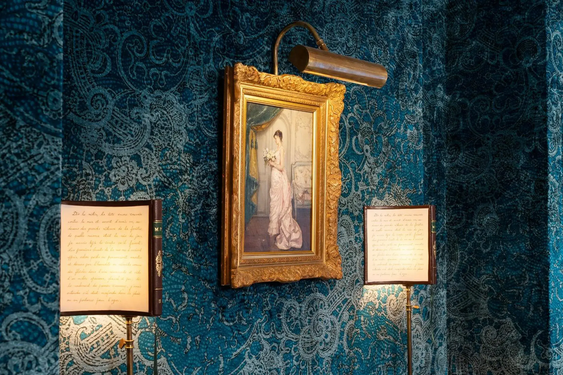 Decorative detail in Maison Proust, Hotel & Spa La Mer