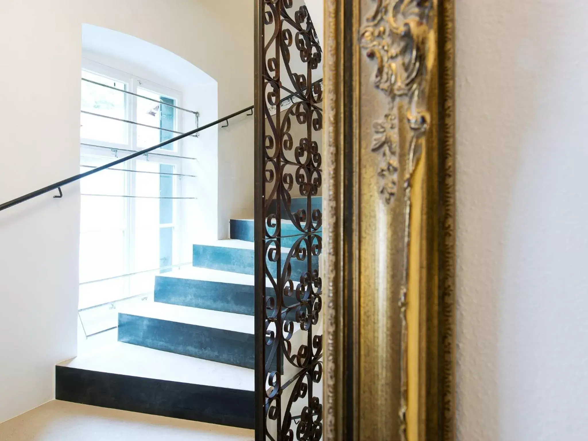 Decorative detail in Villa Bergmann Suites Meran