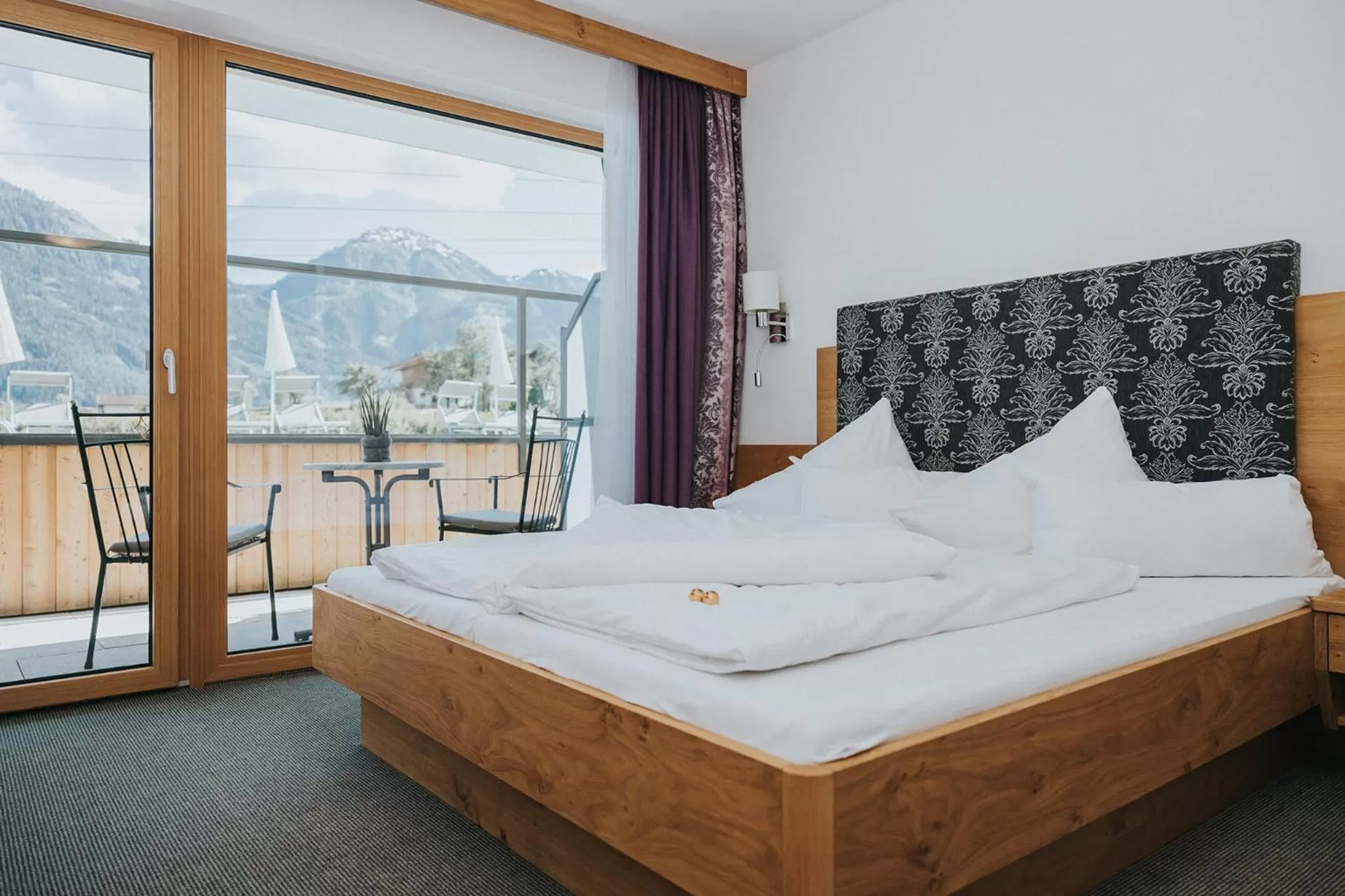 Double Room with Terrace in Hotel Silberfux