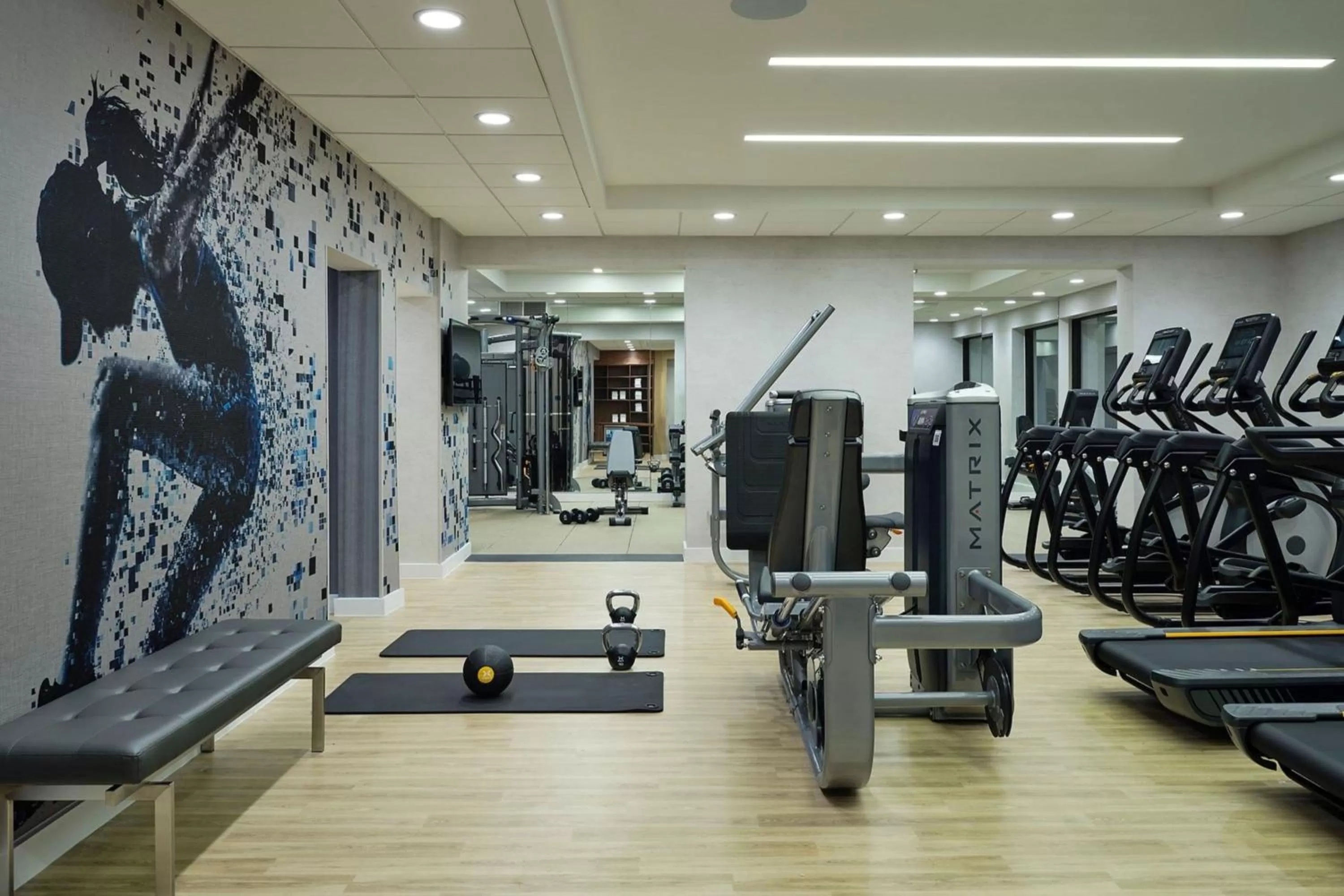 Fitness centre/facilities in Sheraton Grand Rapids Airport Hotel