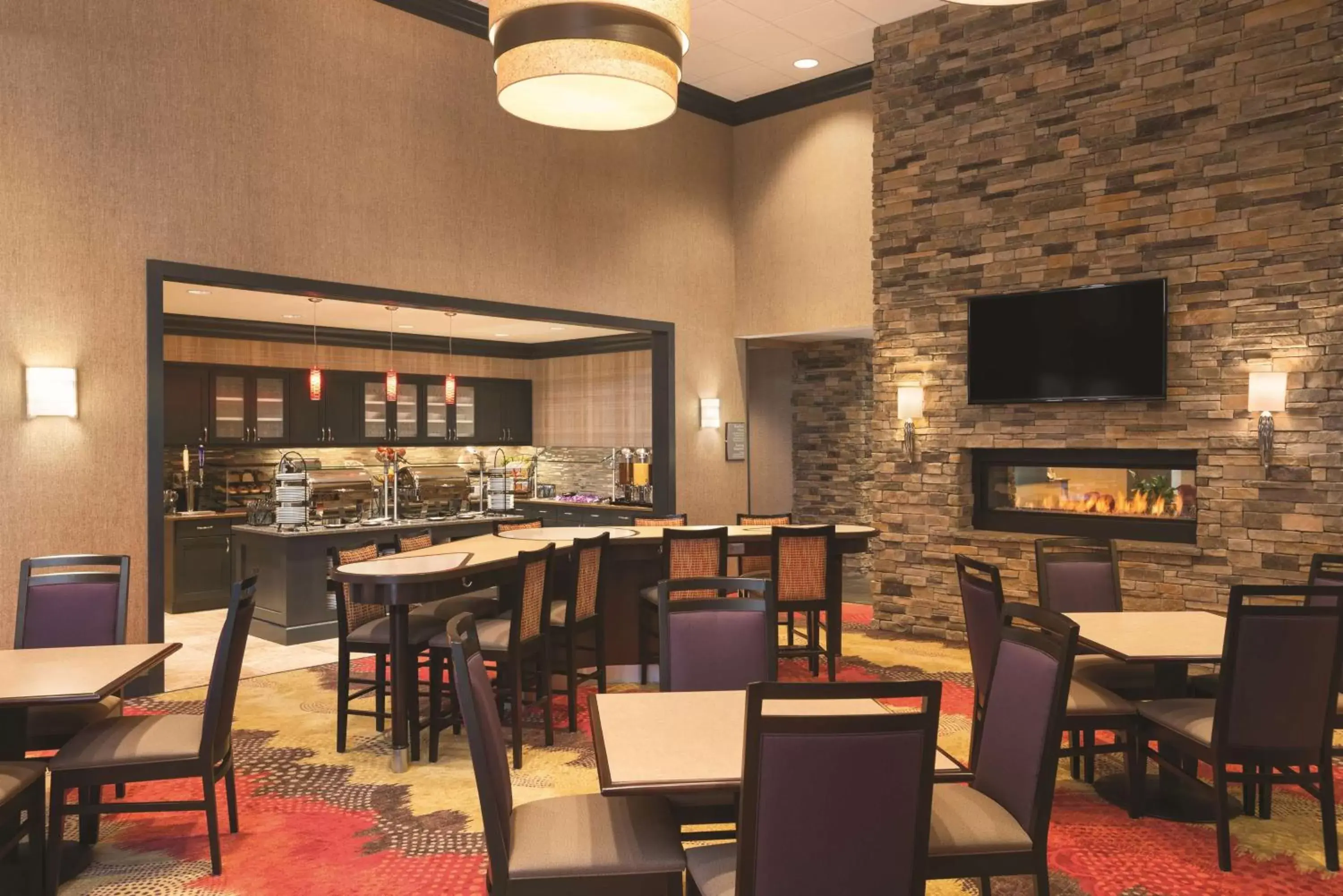 Dining area, Restaurant/Places to Eat in Homewood Suites by Hilton Ankeny