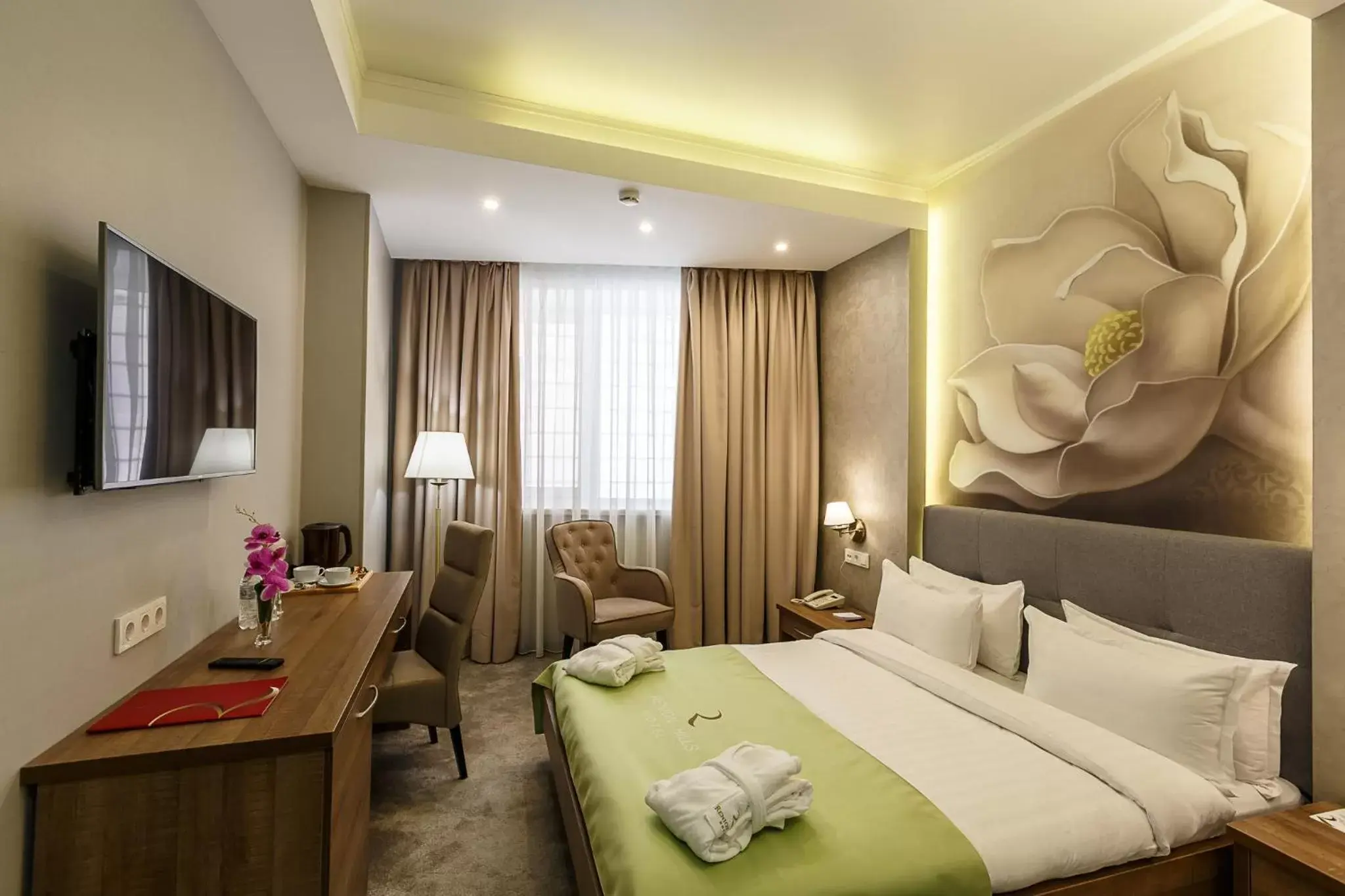 Bed in Renion Hills Hotel Bed in Renion Hills Hotel