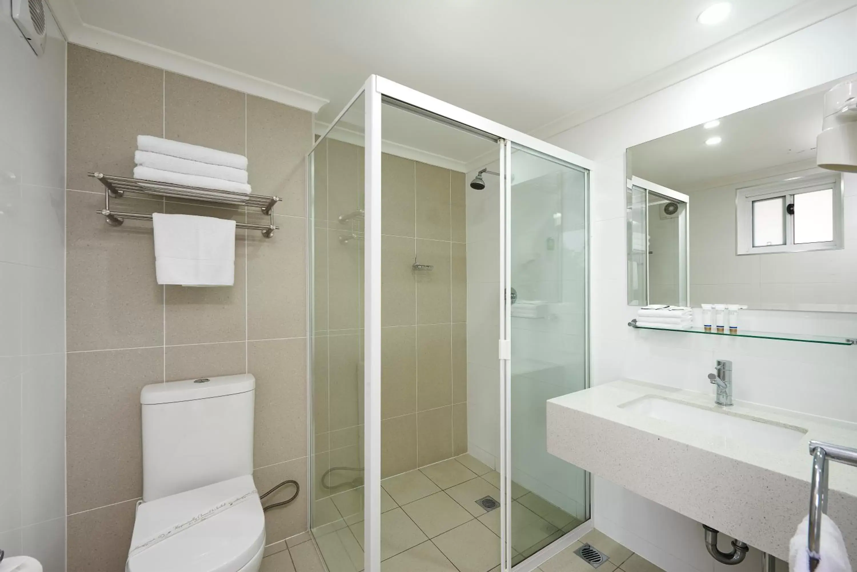 Shower, Bathroom in Best Western Casula Motor Inn