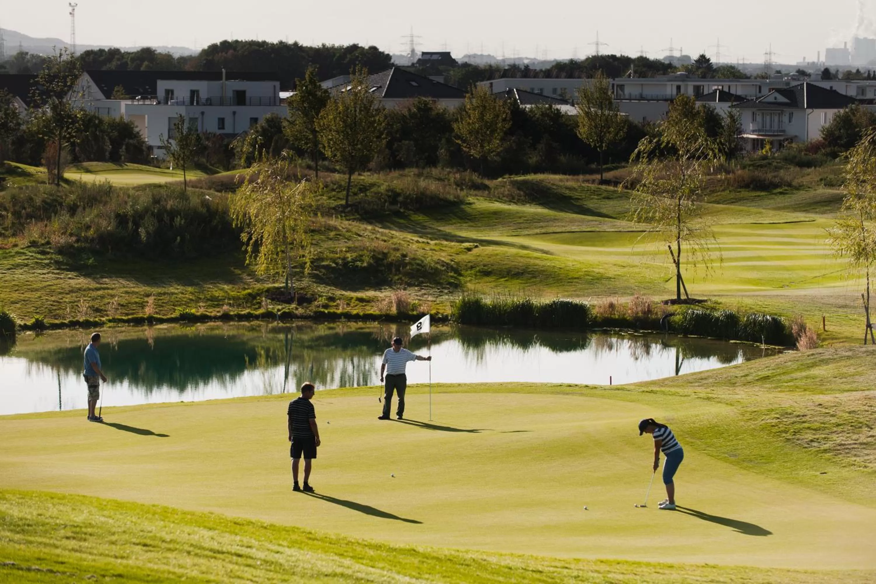Golfcourse in Hotel TheGreen