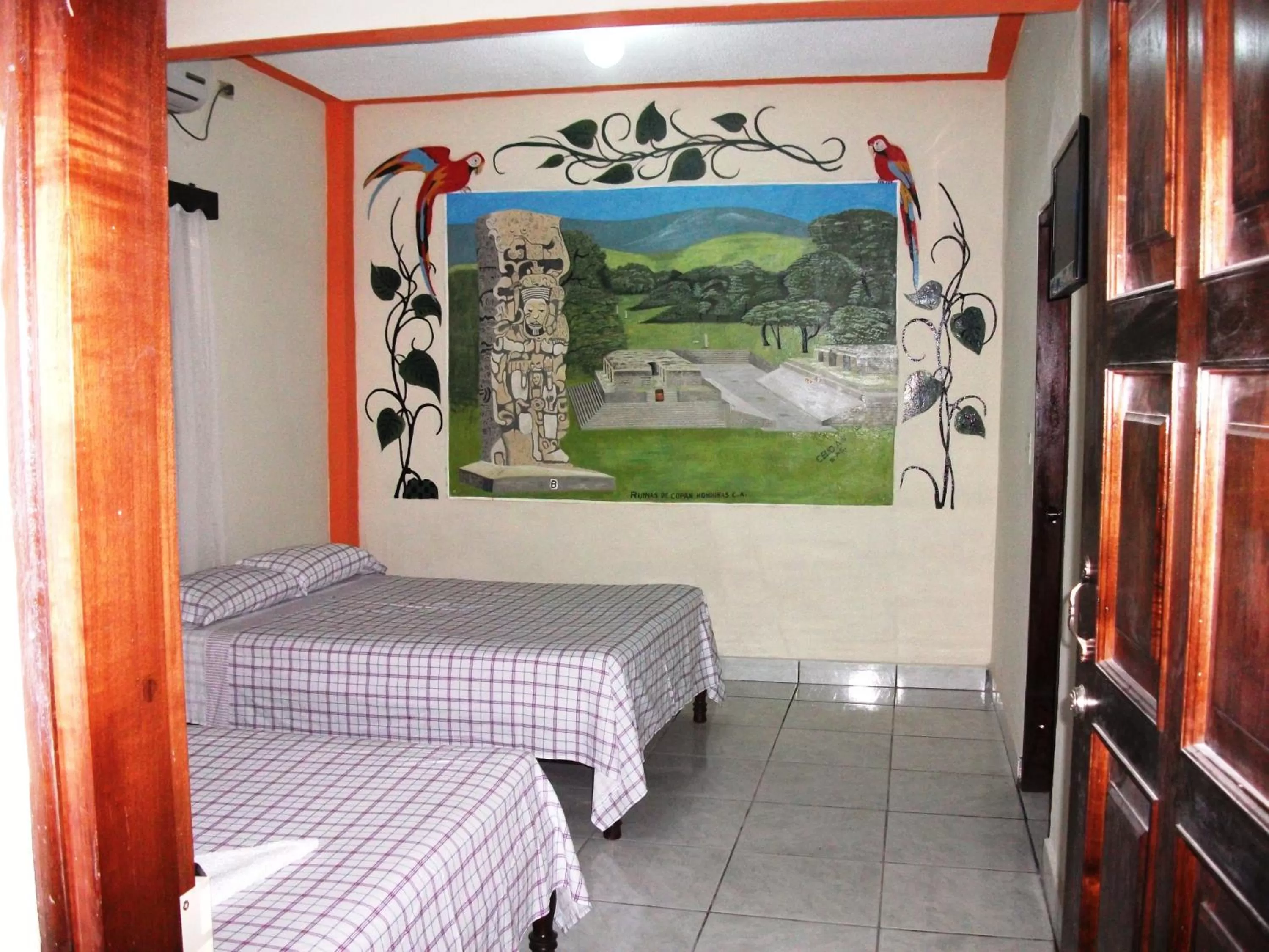 Photo of the whole room, Bed in Hotel & Hostal Yaxkin Copan
