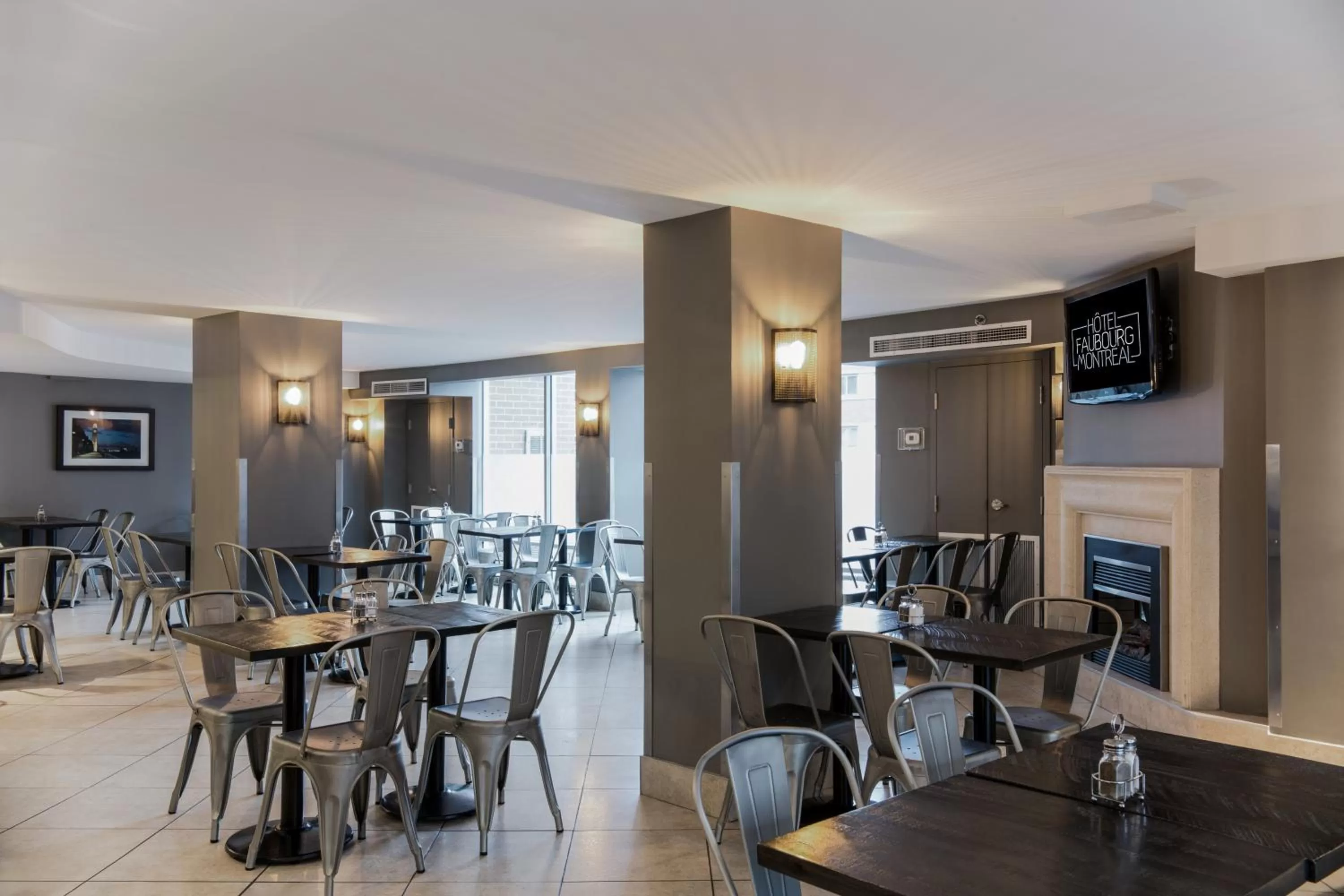 Buffet breakfast in Hotel Faubourg Montreal Centre-Ville Downtown