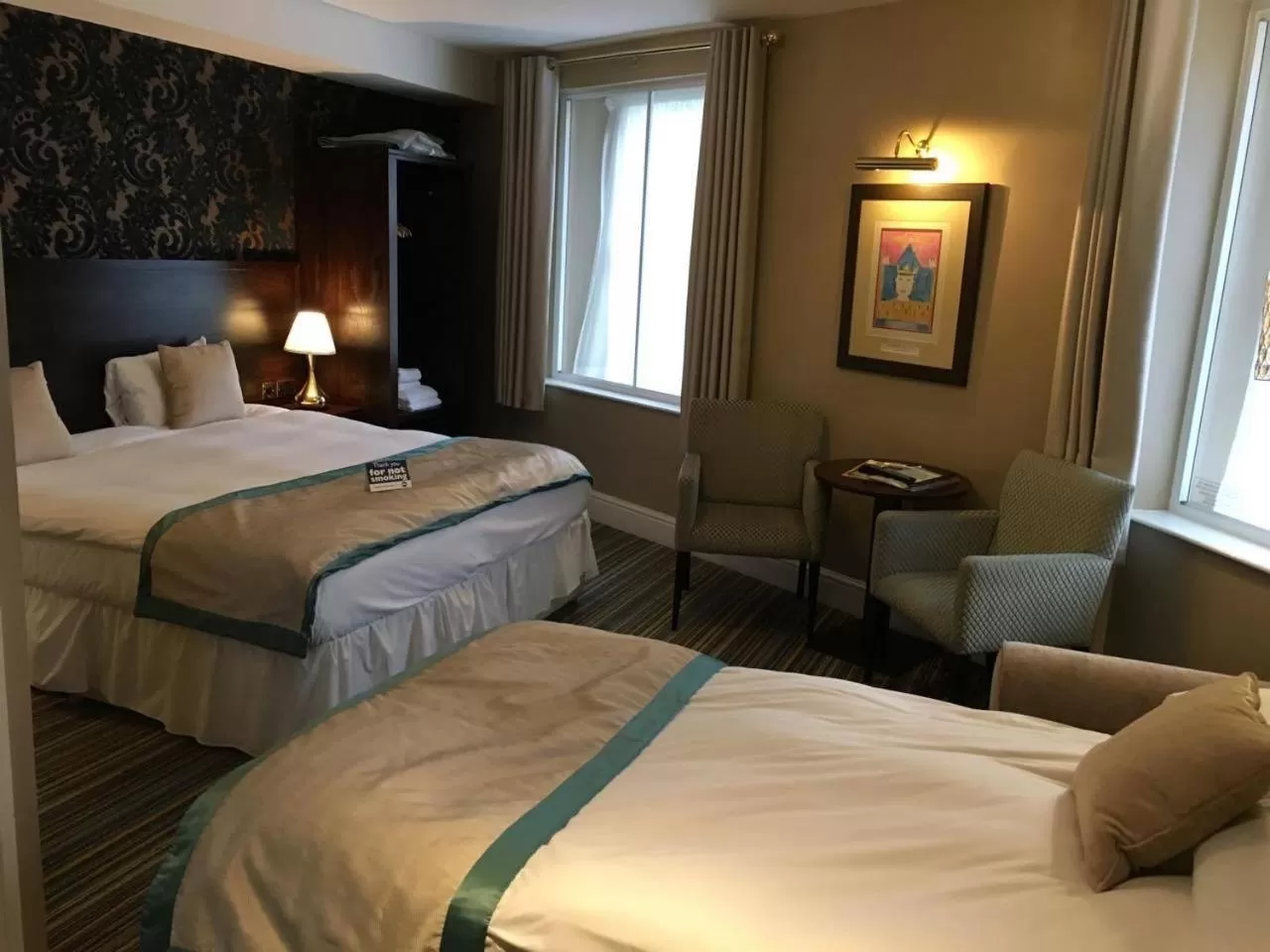 Bedroom, Bed in The Wyndham Arms-Wetherspoon