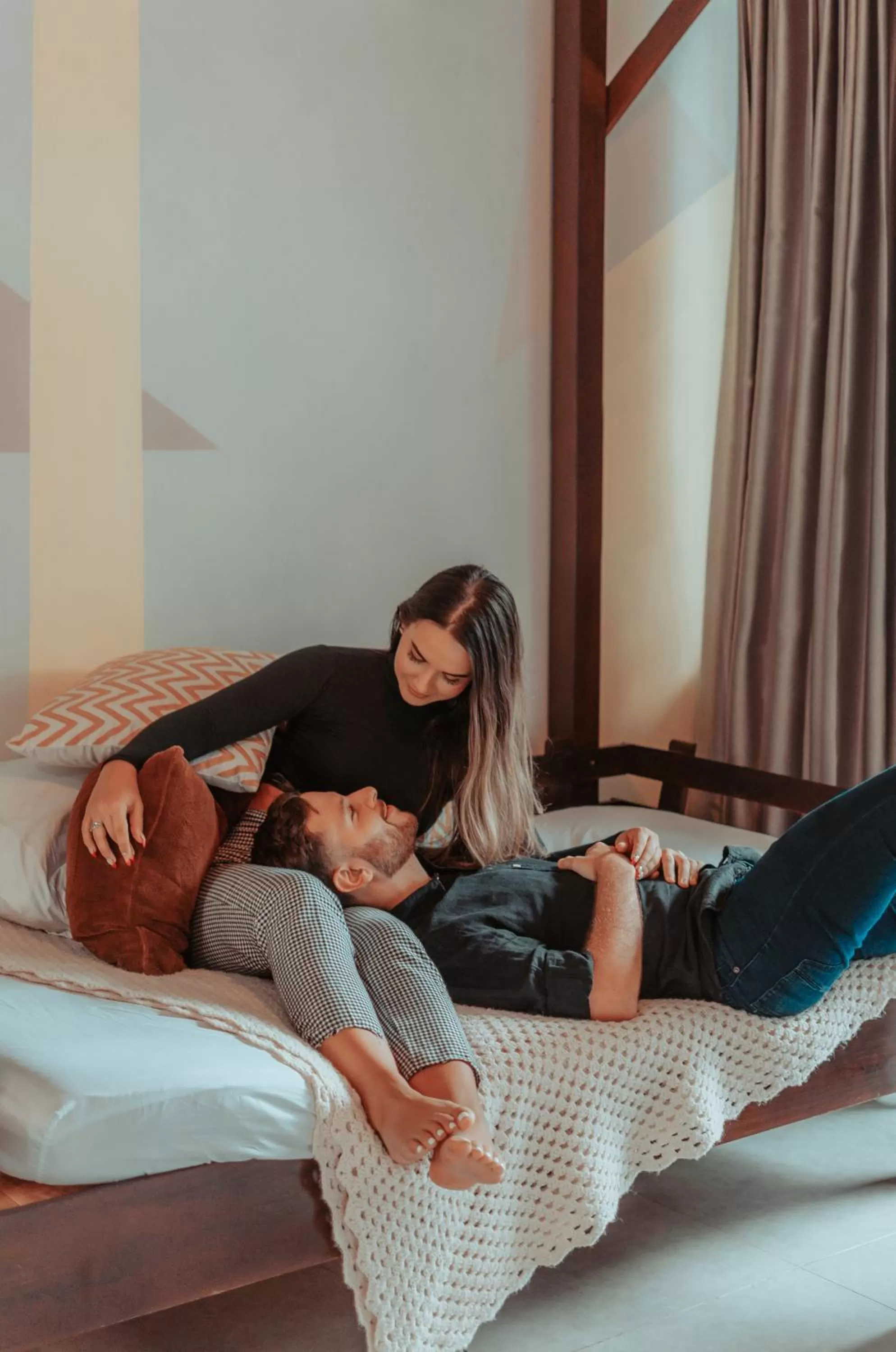Guests, Bed in Yellow Tree Suites