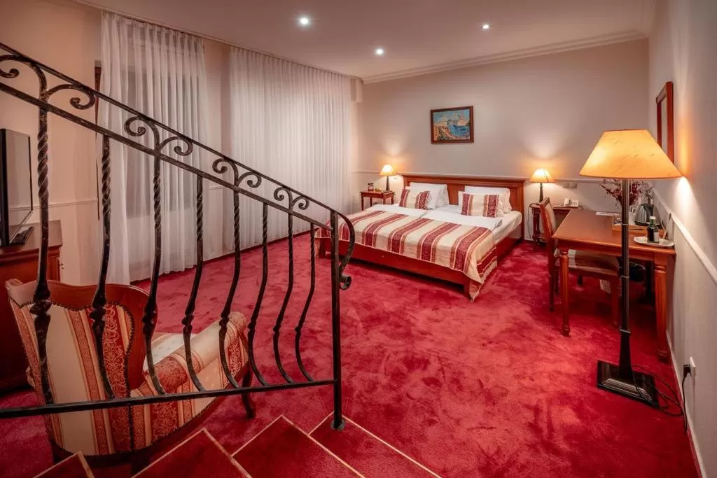 Photo of the whole room, Bed in Hotel Capital with private wellness