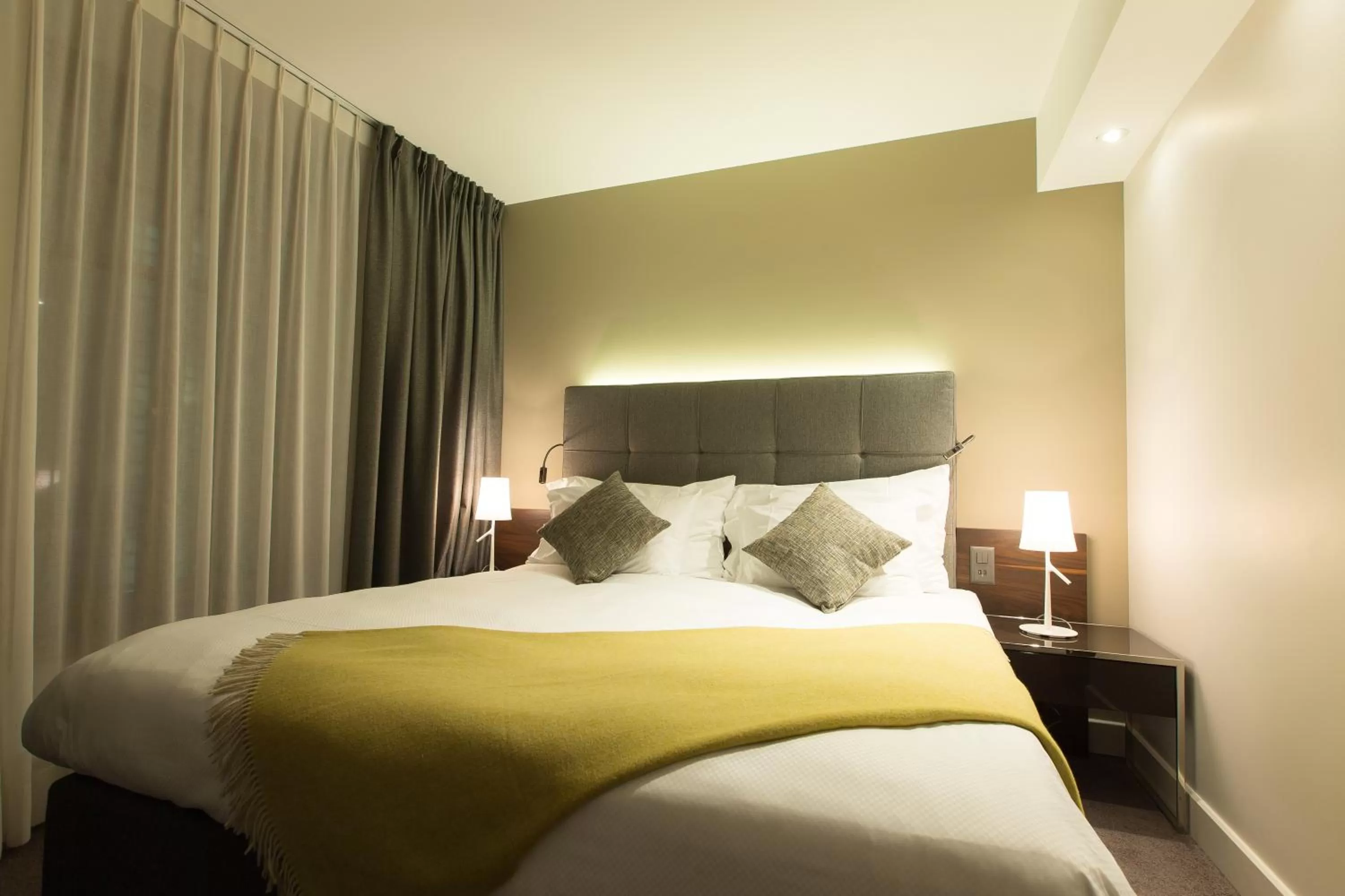 Bed in Hôtel des Voyageurs Boutique