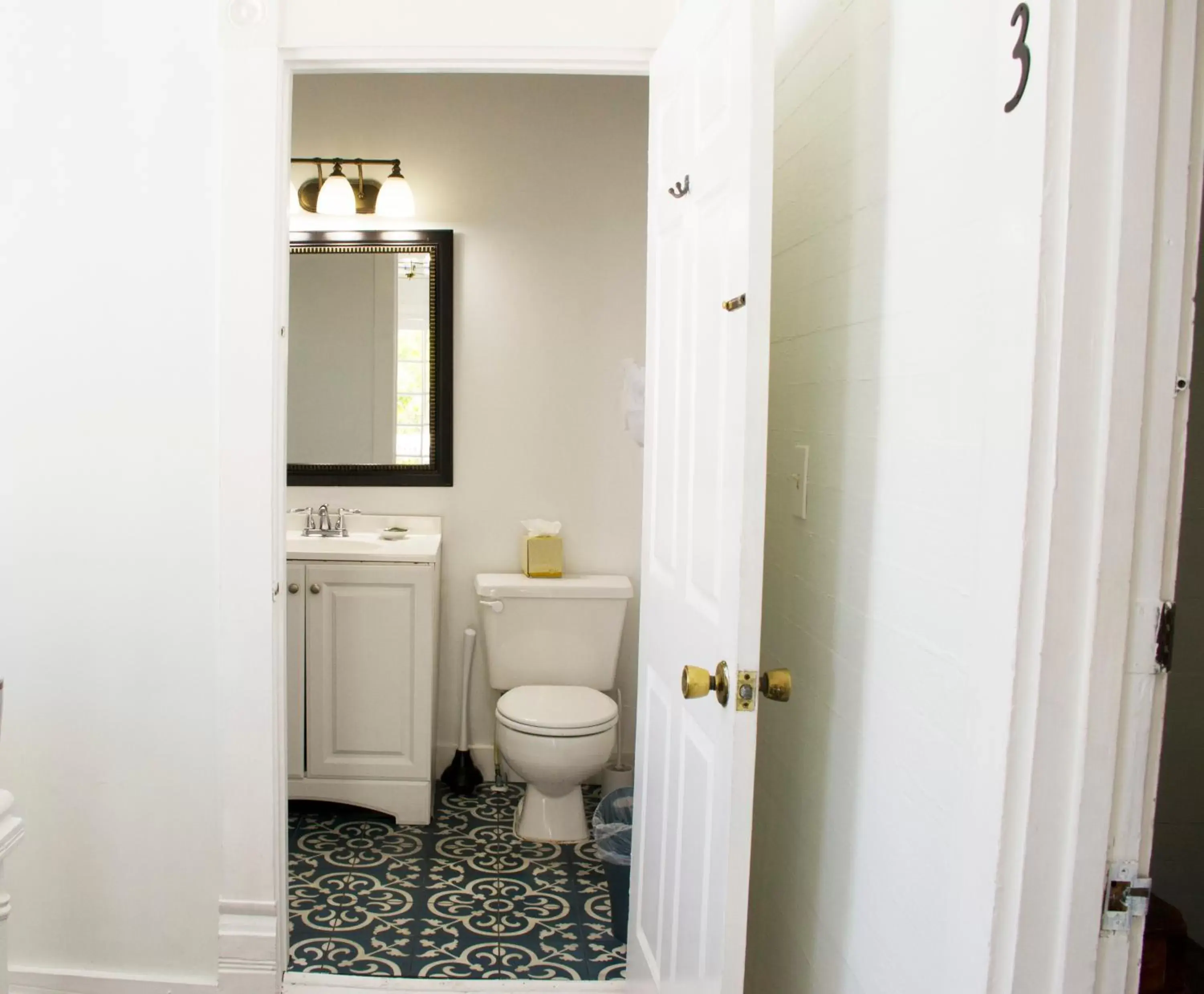 Bathroom in Duval House