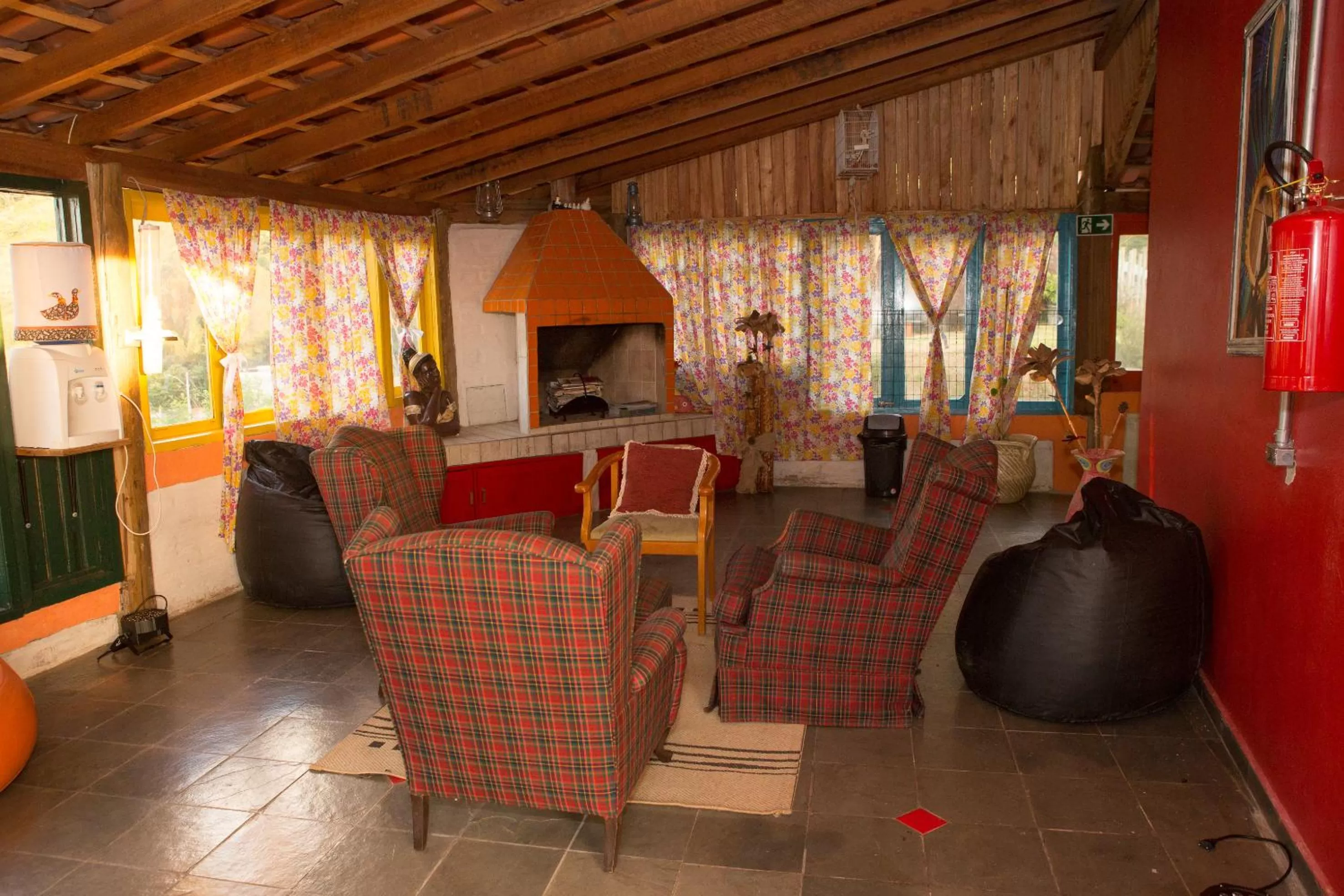 Living room in Pousada Spa Saúde Melhor