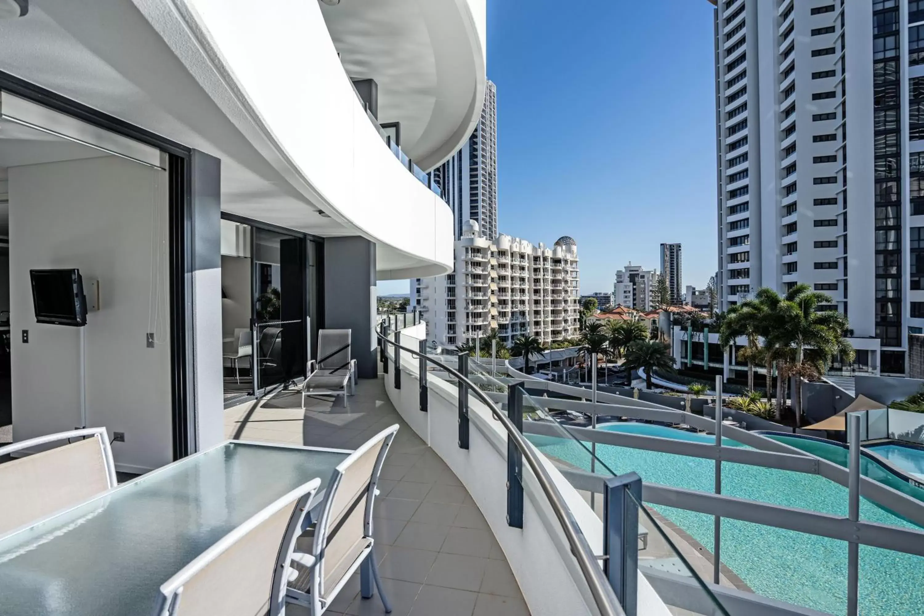 Balcony/Terrace in The Wave Resort