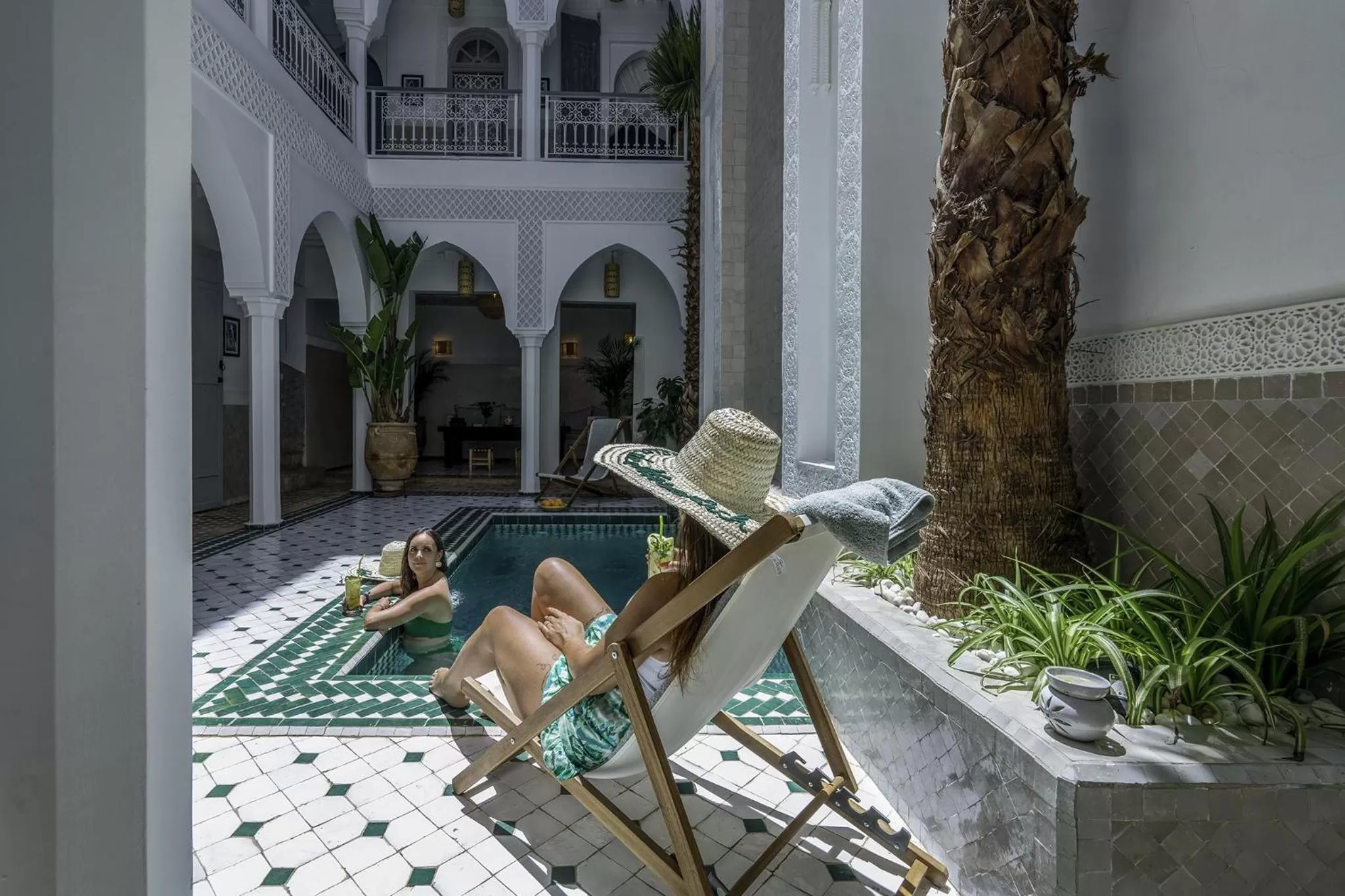 Lobby or reception in Riad Nelia De Marrakech Hotel Boutique & Spa
