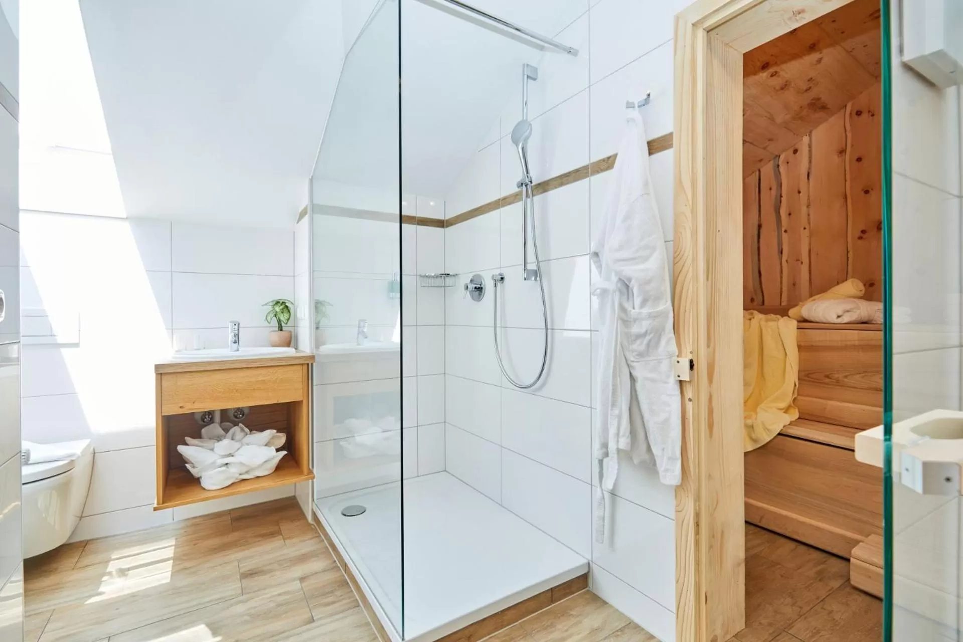 Bathroom in Appartementhaus Dachsteinblick