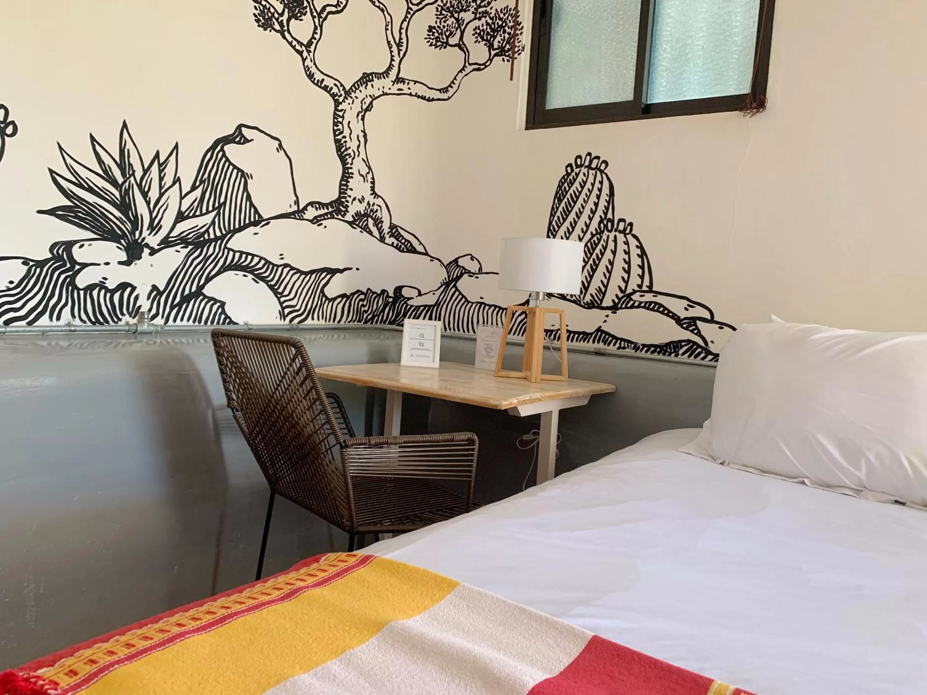 Seating area in Perro Surfero Hotel