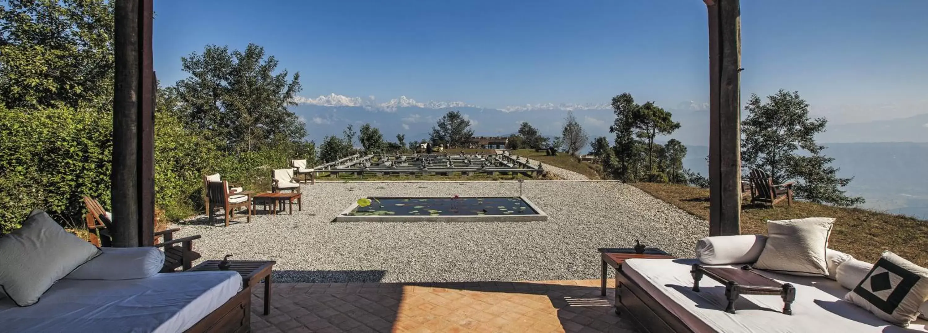 Balcony/Terrace in Dwarika's Resort - Dhulikhel