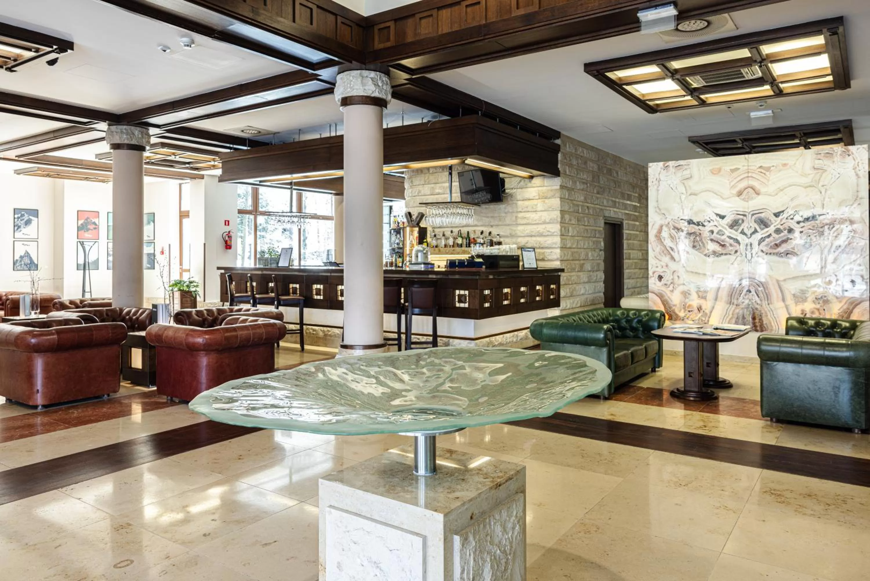 Lobby or reception in Hotel Crocus