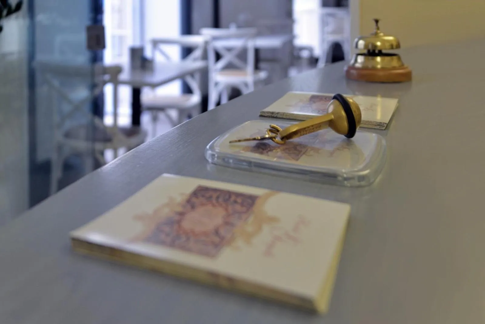 Lobby or reception in Hotel Gargallo