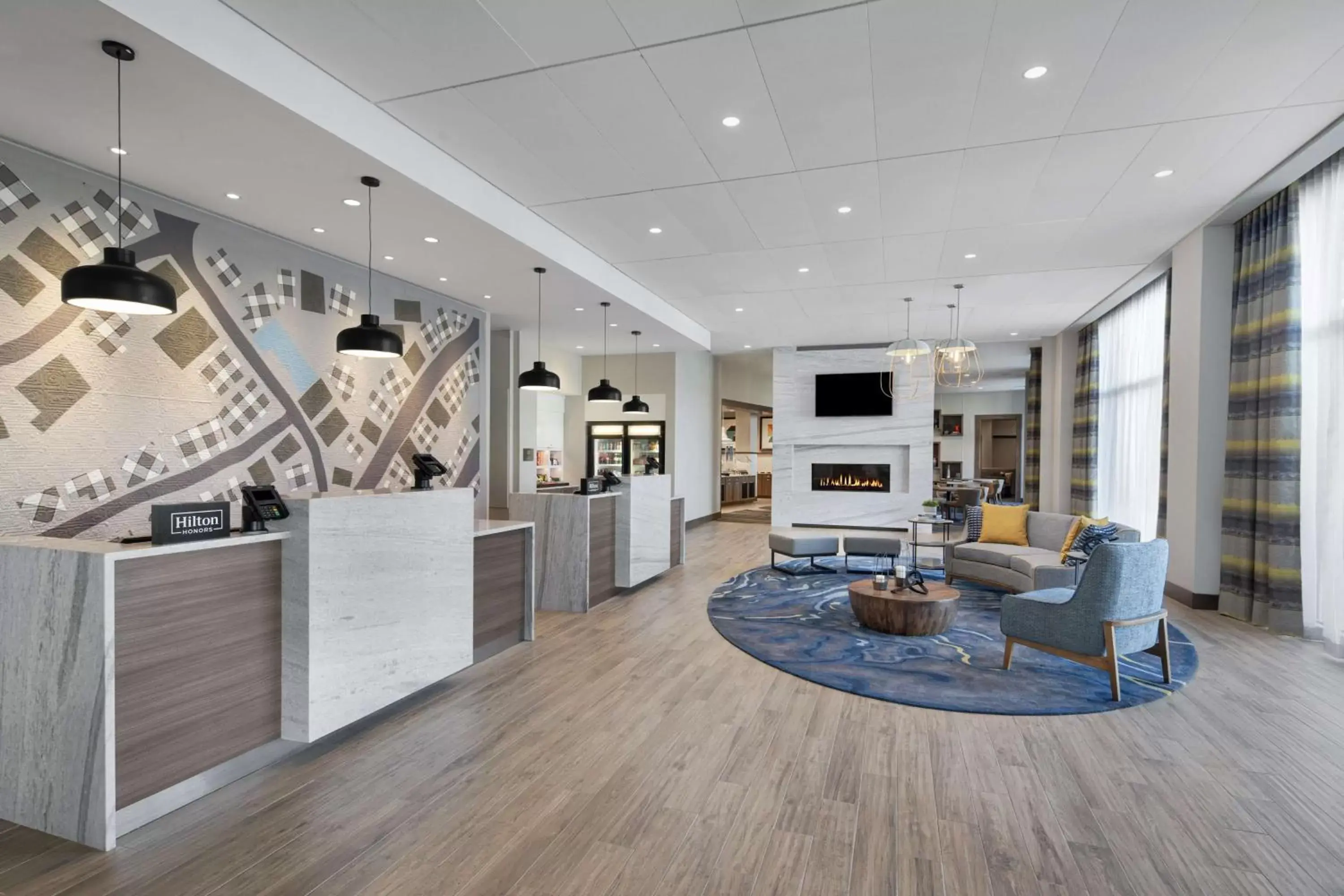 Lobby or reception, Lobby/Reception in Homewood Suites by Hilton Boston Woburn