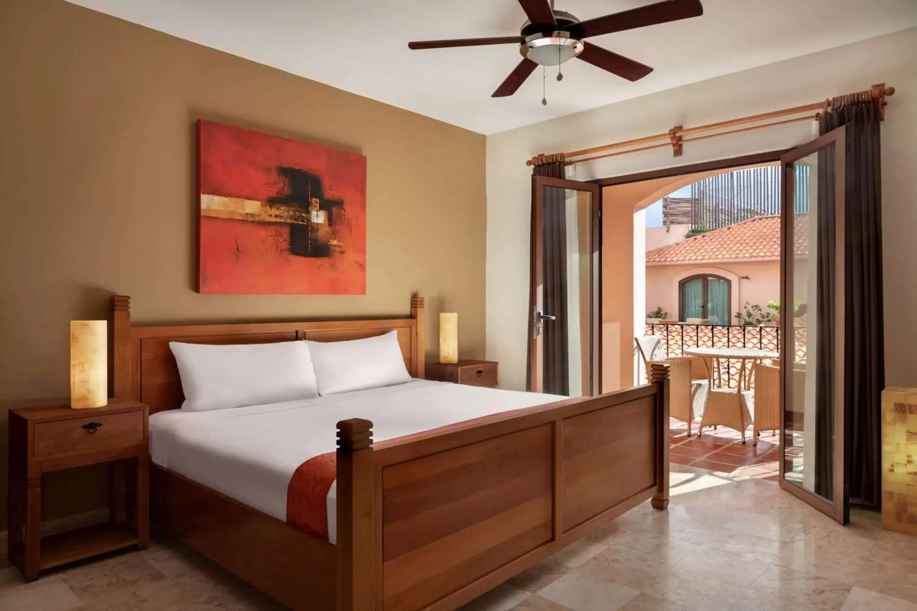 Bedroom, Bed in Acanto Hotel Playa del Carmen, Trademark Collection by Wyndham