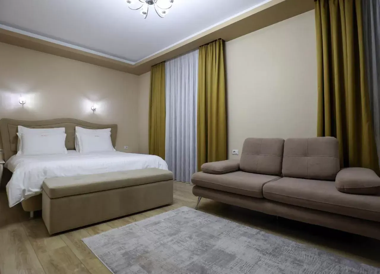 Bed in Christi's Hotel Borova Bed in Christi's Hotel Borova