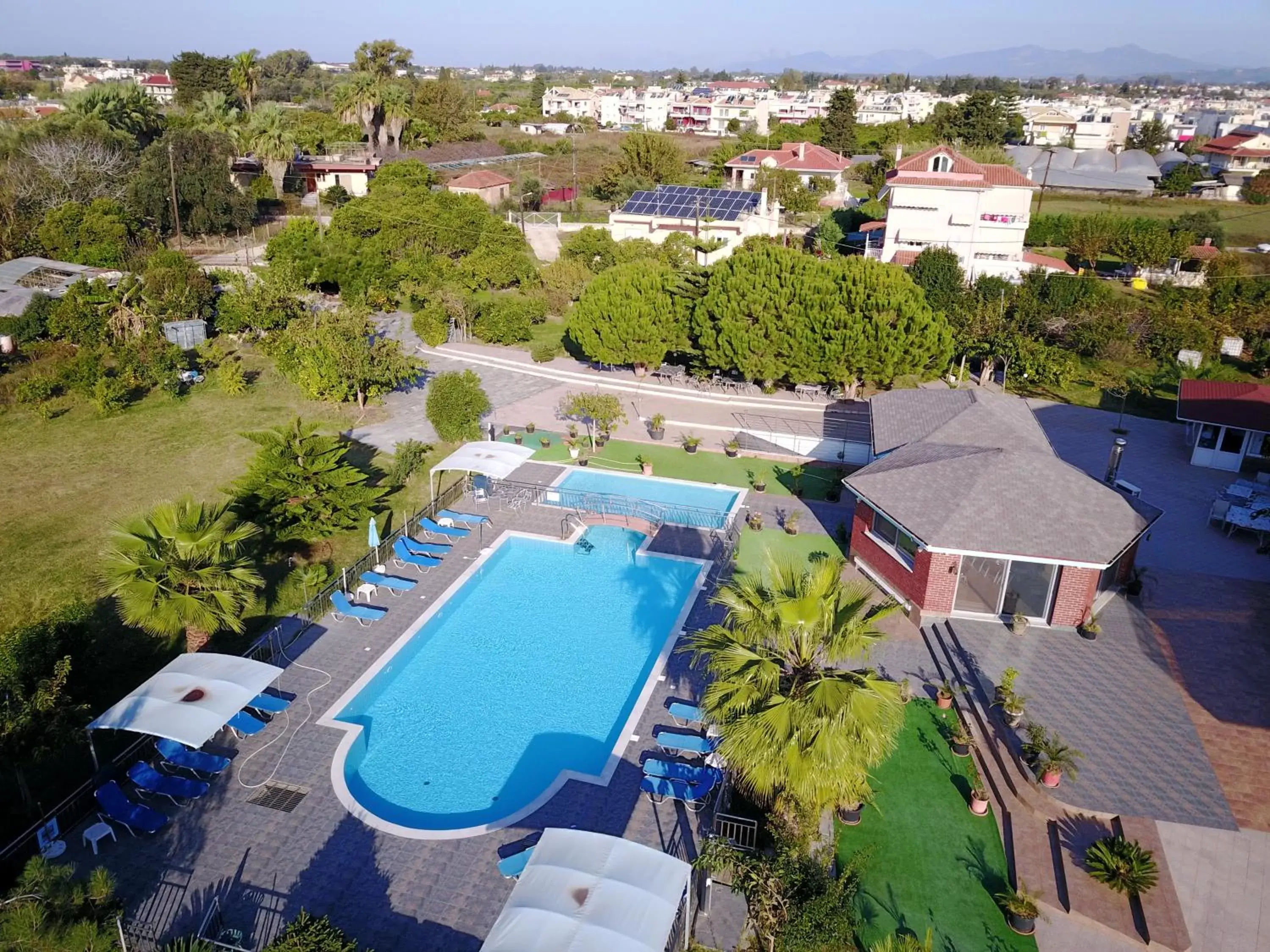 Pool view, Bird's-eye View in Ionion Star Hotel