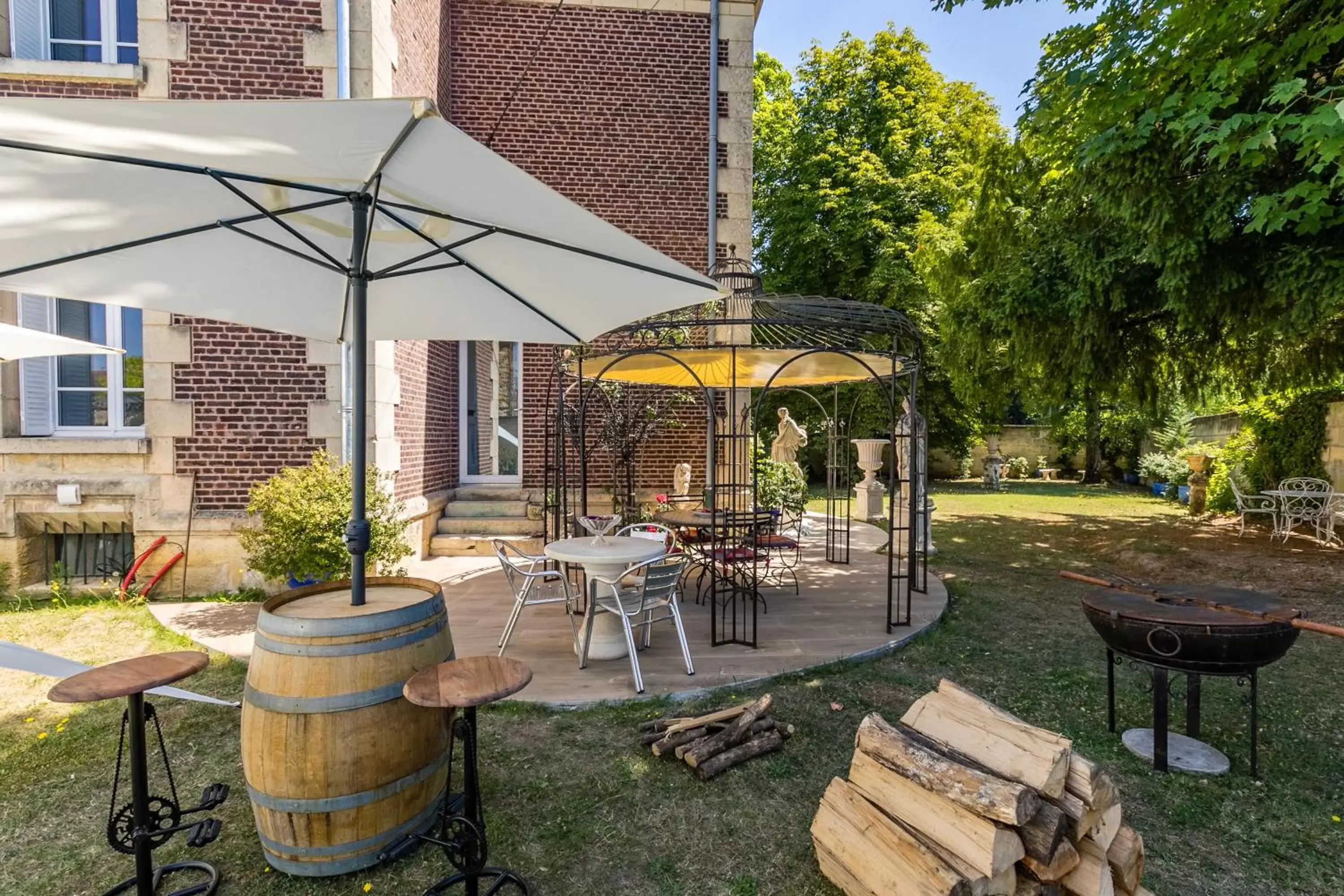 Garden view in Casa La Palma Le 48 Garden view in Casa La Palma Le 48