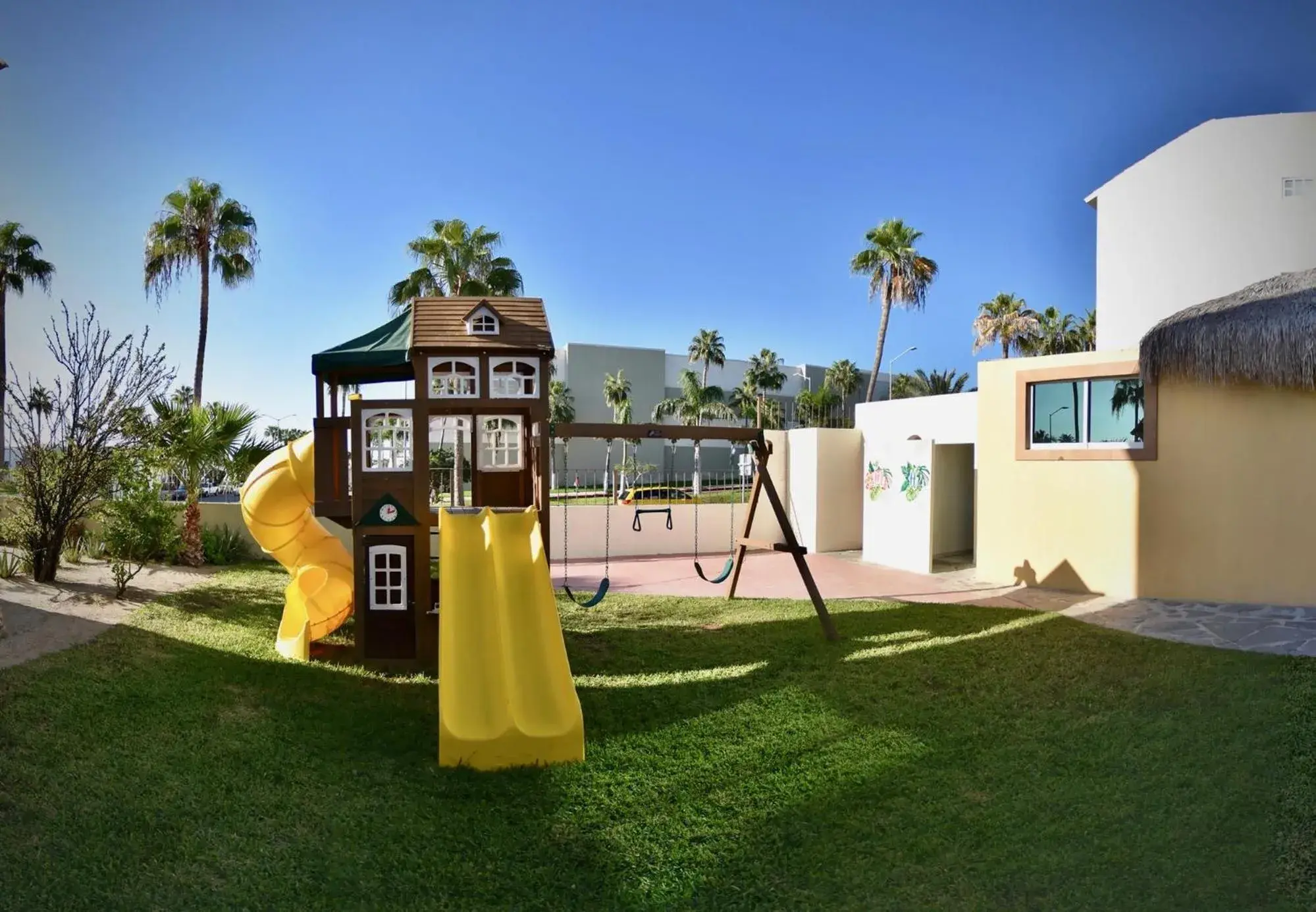 Children play ground, Children's Play Area in Hotel Santa Maria del Cabo