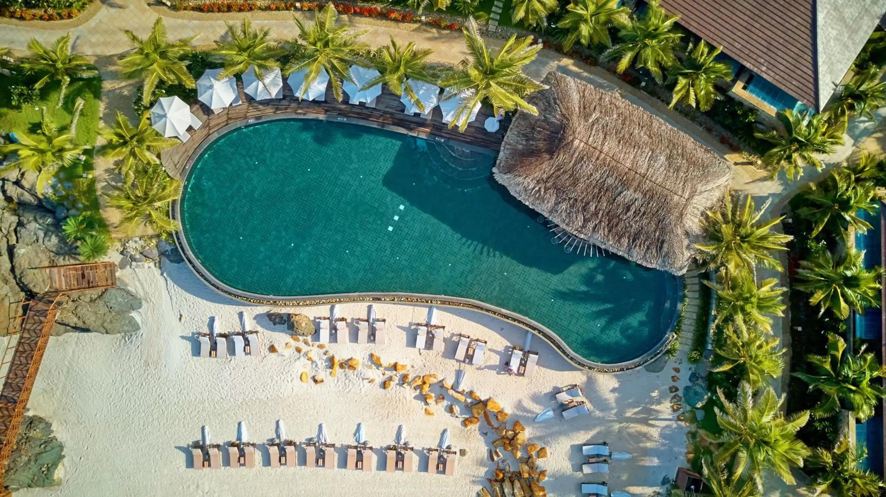 Swimming pool, Pool View in Amiana Resort Nha Trang