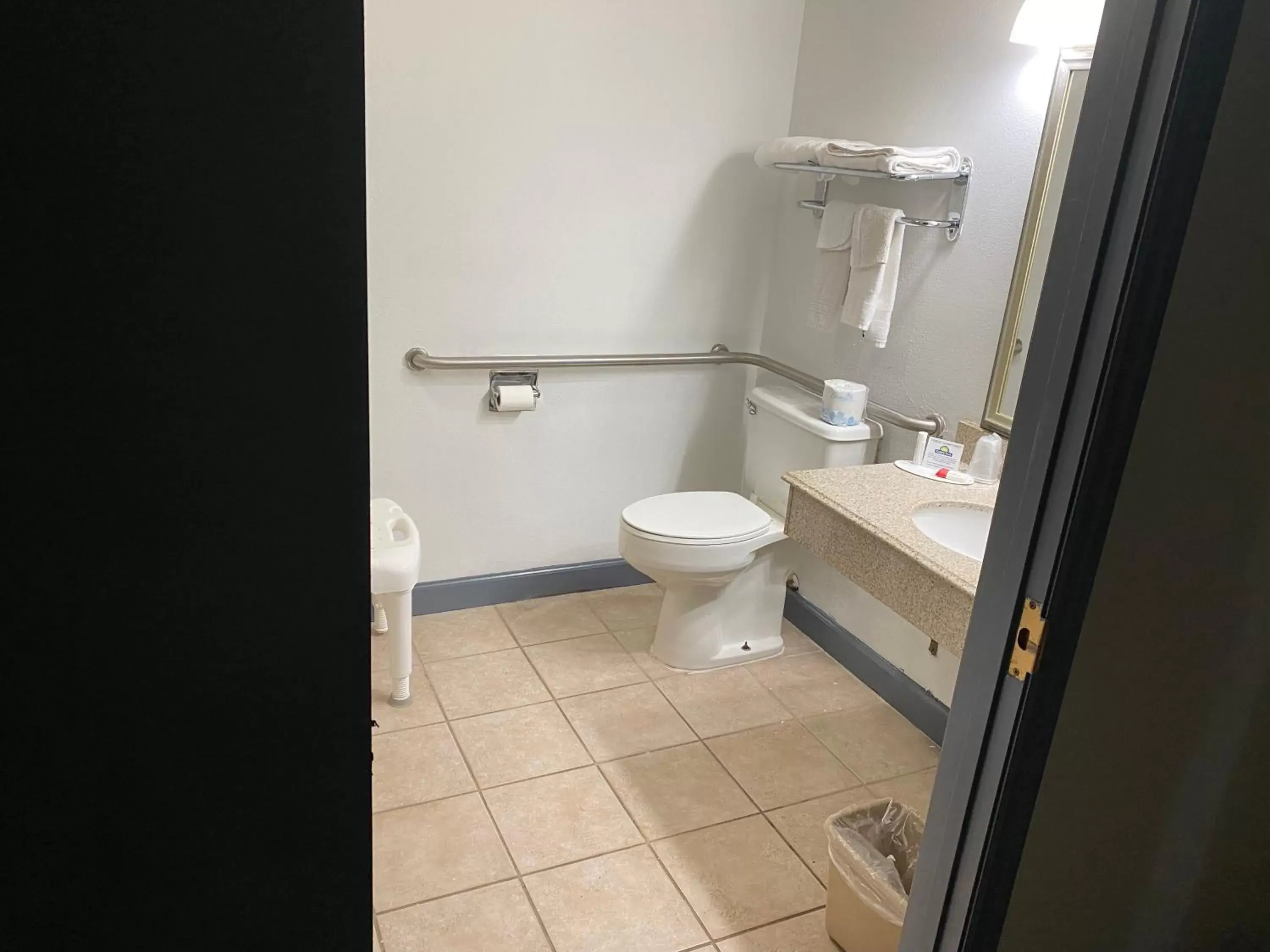 Toilet, Bathroom in Days Inn by Wyndham Perryville