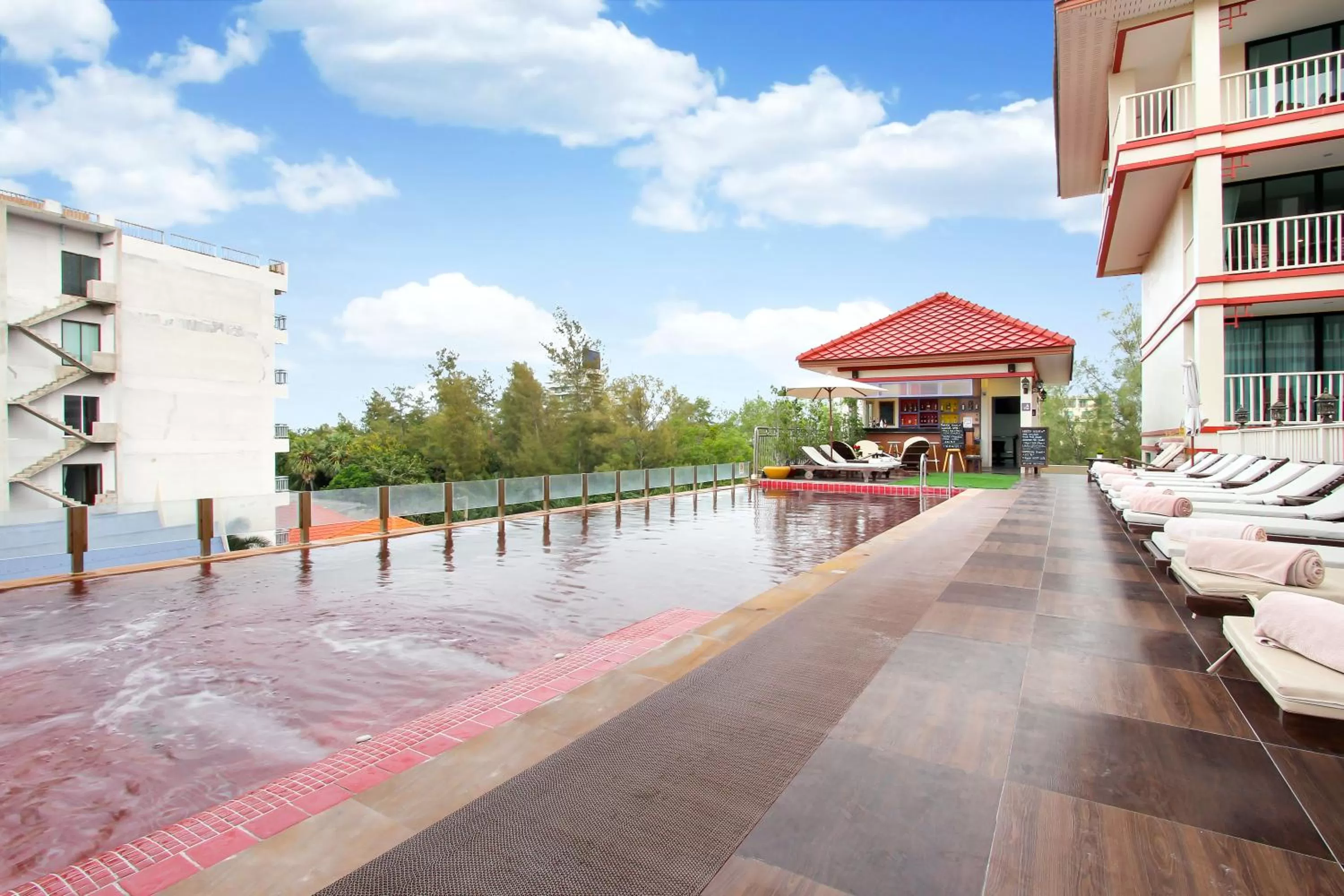 Swimming pool in Kiang Haad Beach Hua Hin