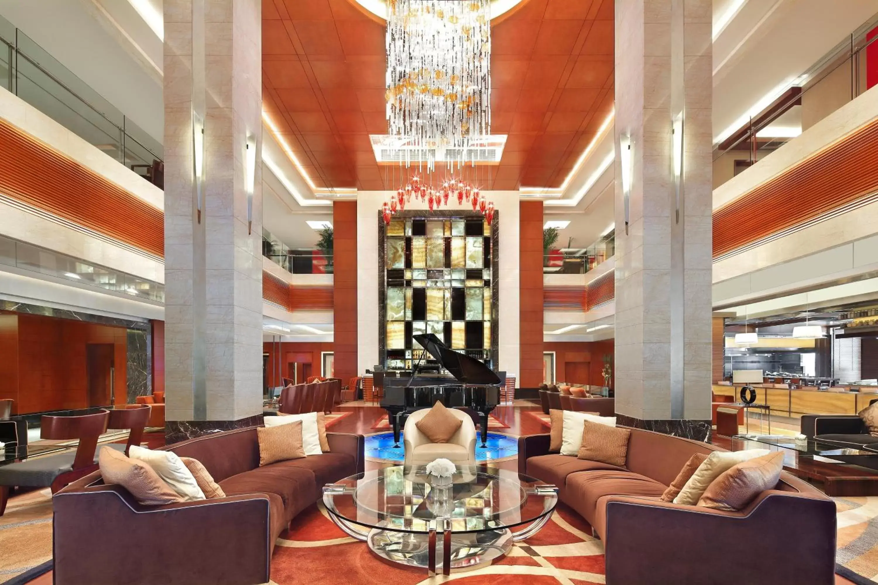 Lobby or reception, Restaurant/Places to Eat in Sheraton Wenzhou Hotel