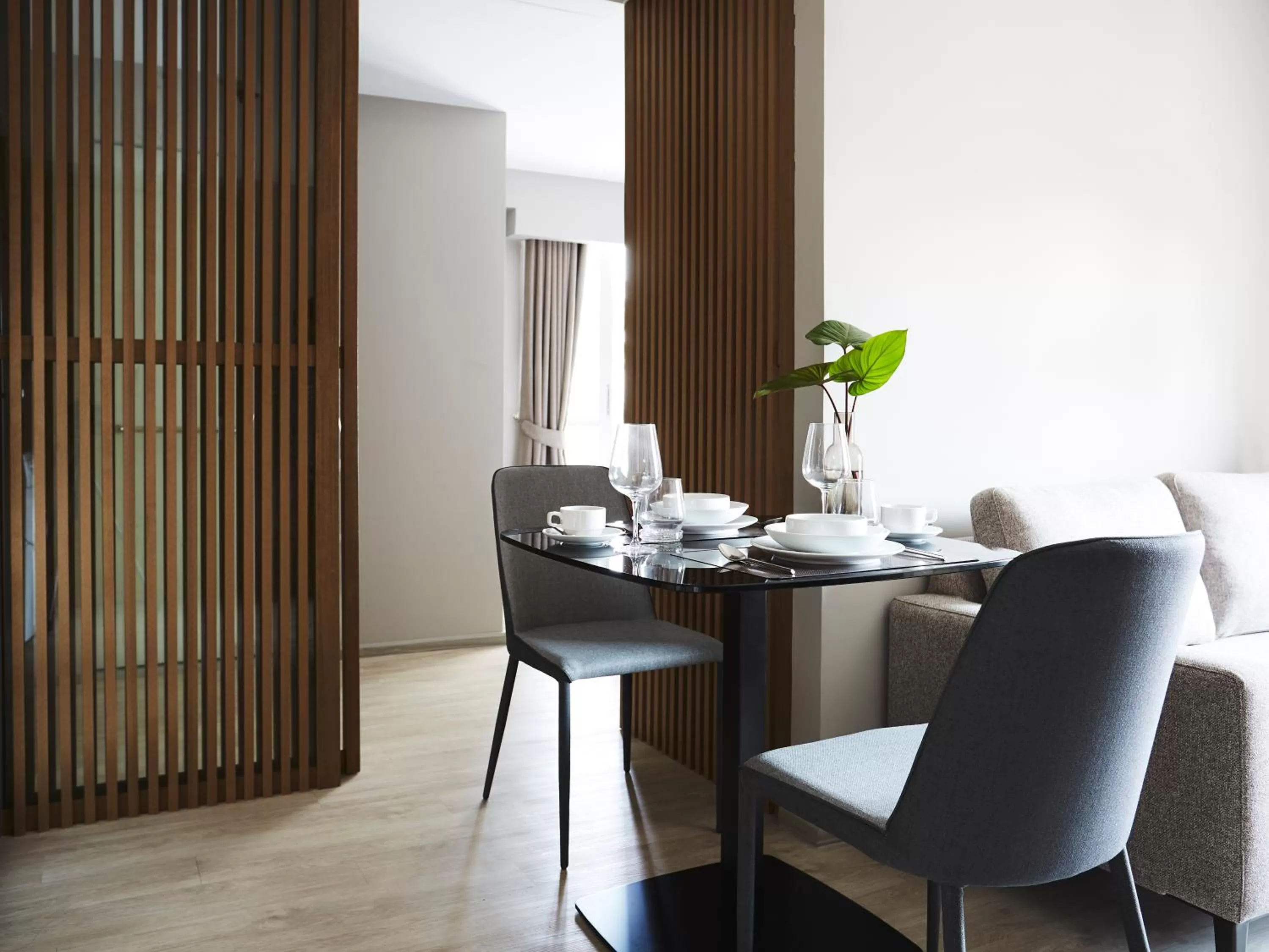 Dining area in Aspira Tropical Residence Thong Lor