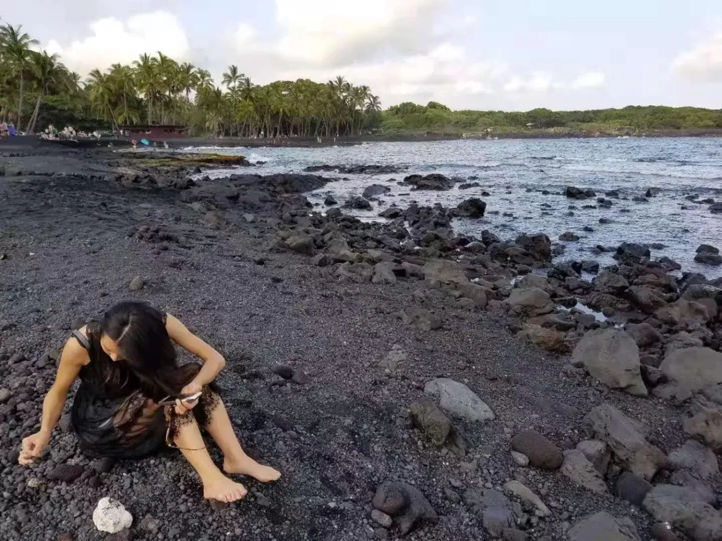 Beach in Volcano Forest Inn