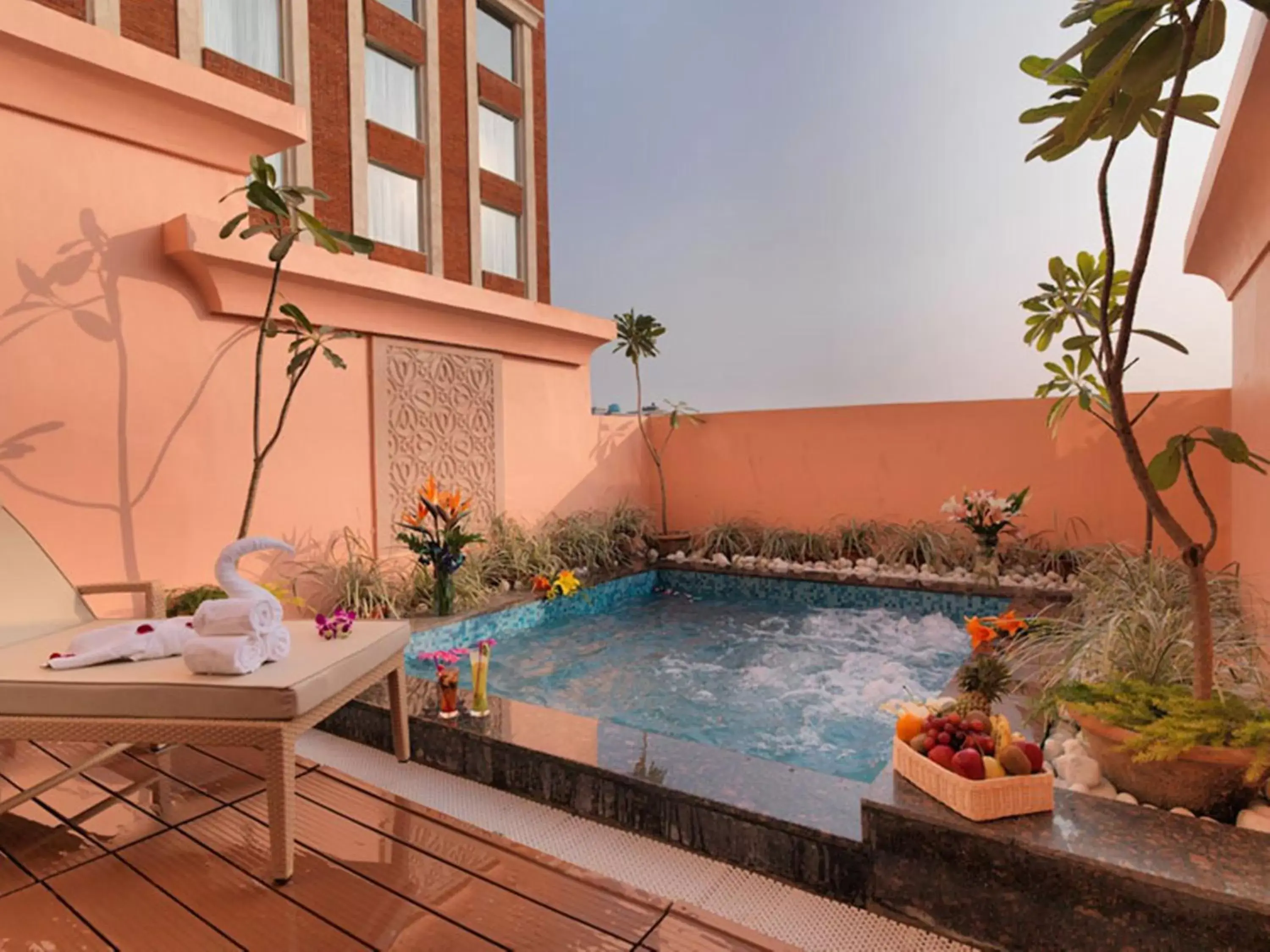 Hot Tub, Swimming Pool in Hotel Royal Orchid Jaipur, 3 Kms to Airport